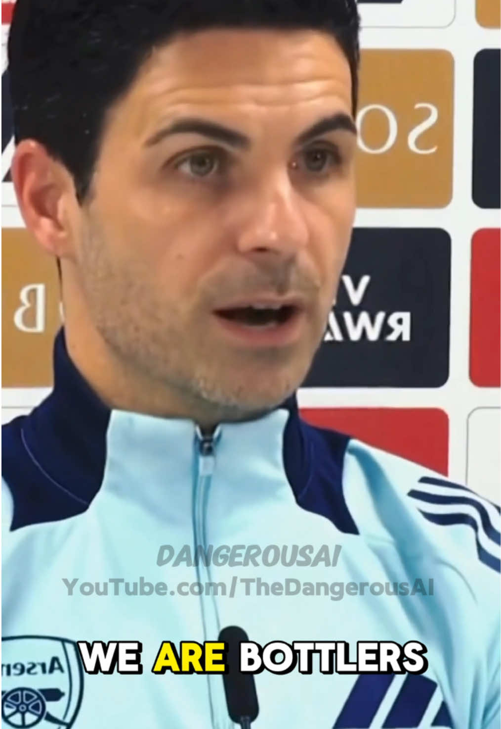 Mikel Arteta ANGRY at his team after Arsenal 1-1 Draw vs Fulham 😳 #arsenal #arsenalfc #gunners #fulham #interview #arteta #footballtiktok #ai #shorts #epl #fyp 