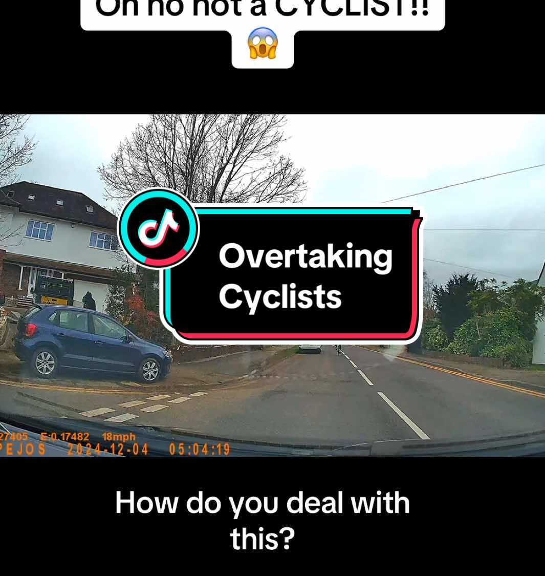 Overtaking cyclists can be very stressful for learner drivers. It doesn’t need to be. Just stay calm and wait for a safe opportunity. Don’t be too close to the cyclist, but close enough to take your chance when it comes.  #learnerdriver #learntodrive #drivingtestpass #drivingtestfail #drivinginstructor #drivingtestpass #drivinganxiety #drivingtips 