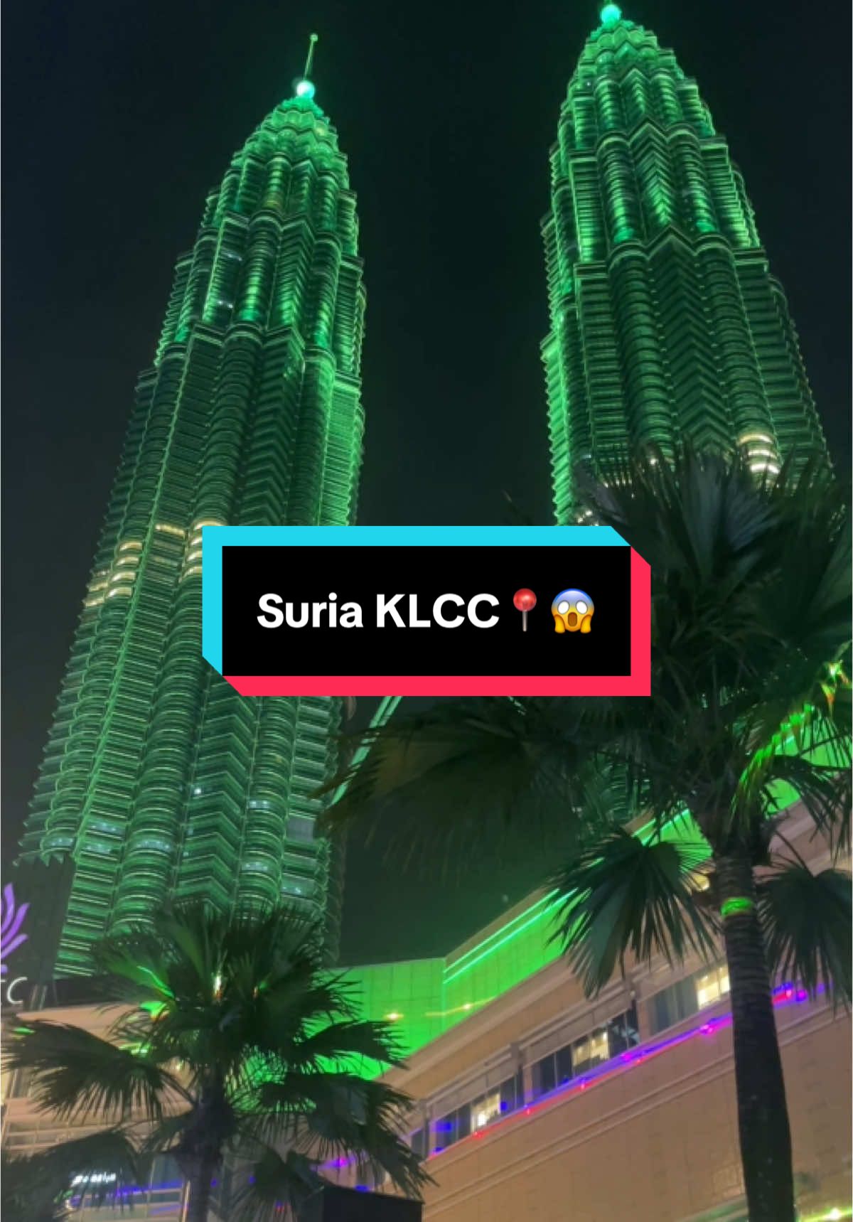 At night, in front of Suria KLCC enjoy a beautiful fountain dance with fun music. The fountain dance, better known as the KLCC Lake Symphony Water Fountain performance, is accompanied by orchestral music and a beautiful and charming light show. Masyaa Allah Tabarakallah may you visit again😱🔥🏝️📸 . Suria KLCC📍#amazingview #suriaklcc #bukitbintang #traveller_adnan #kltraveller #KL #travelmalaysia #kualalumpur #traveltiktok 