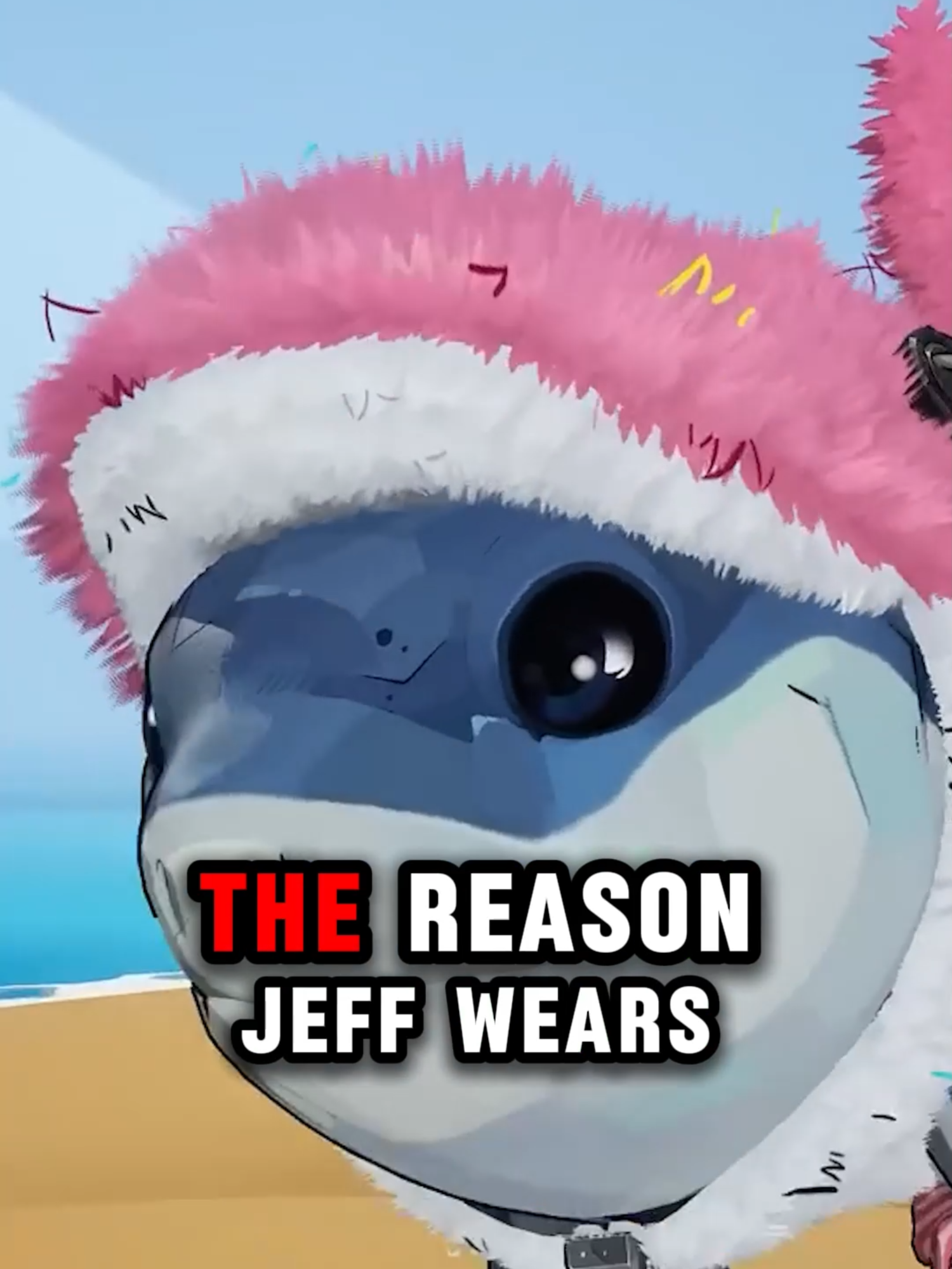 I'd never be scared of Jeff, he's too cute. #marvel #marvelrivals #marvelrivalsgame #marvelcomics #marvelrivalsclips #jeffthelandshark