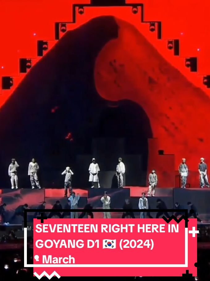 🎥 SEVENTEEN RIGHT HERE IN GOYANG D1 🇰🇷 (2024) 🎶 SEVENTEEN - March  #seventeen #carat #caratland #right #here #goyang #korea #concert #kpop #4upage 