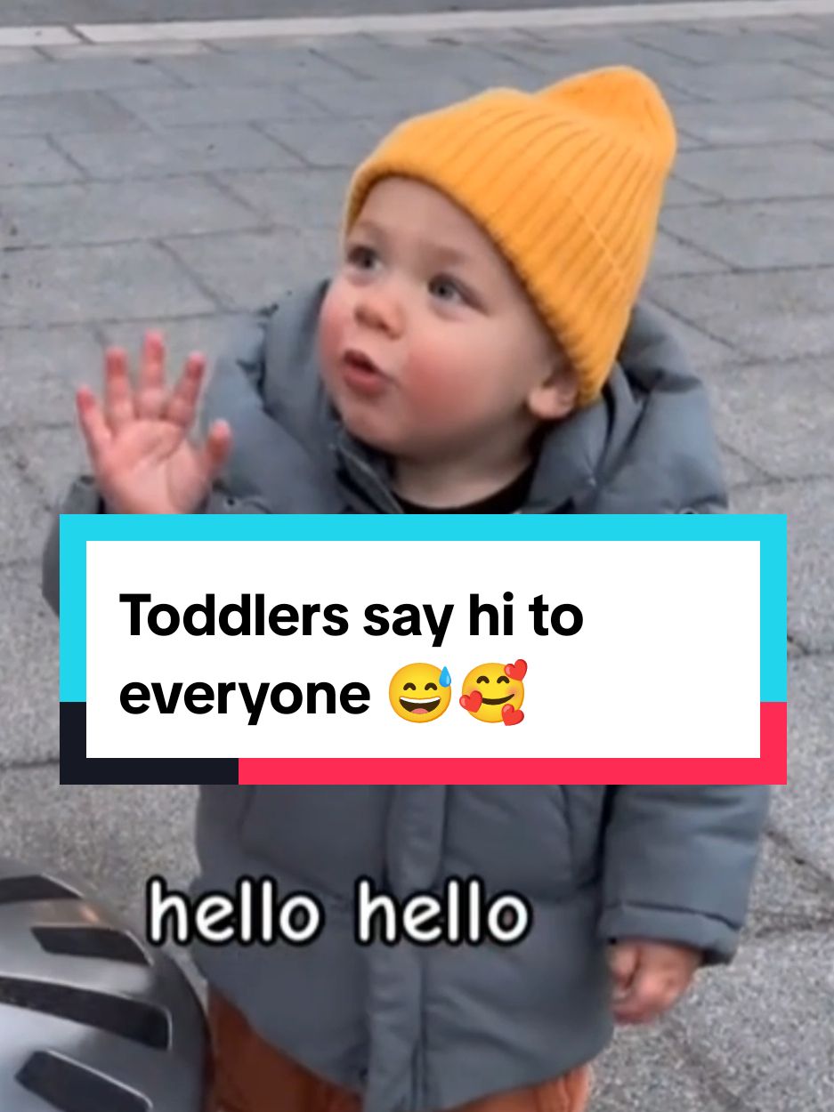 Toddlers say hi to everyone 😅 || Adorable Moments 😍 #baby #babytiktok #cutebaby #babymama #toddler #babiesoftiktok #toddlersoftiktok #toddlertok #toddlermom #funnybaby #funnytoddler #greetings #cute #adorable #precious #lovely #moments #babysayshi #fyp #foryoupage 