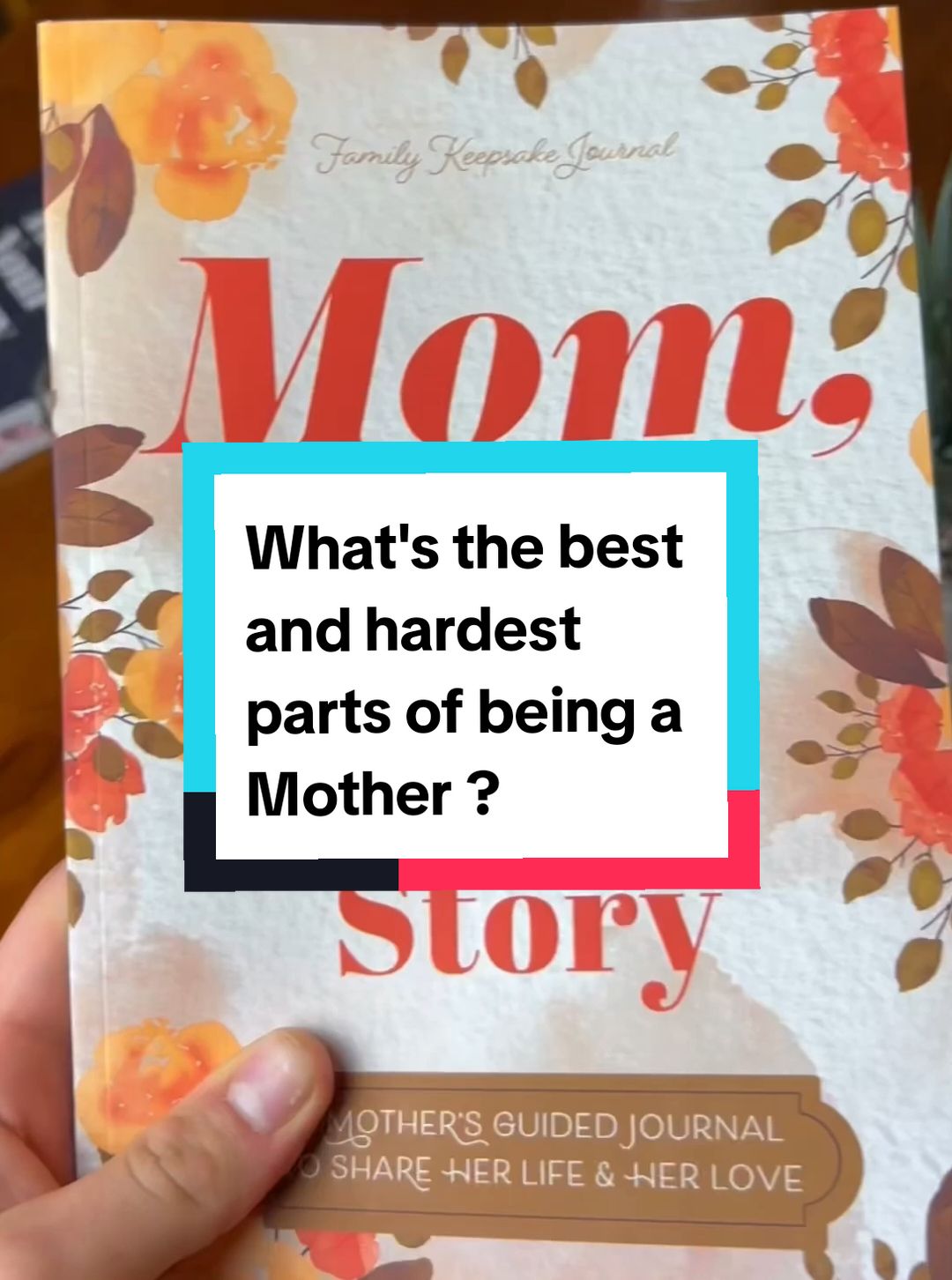 What's the best and hardest parts of being a Mother ? #christmasgift #giftformom #mothersday #familystorytime