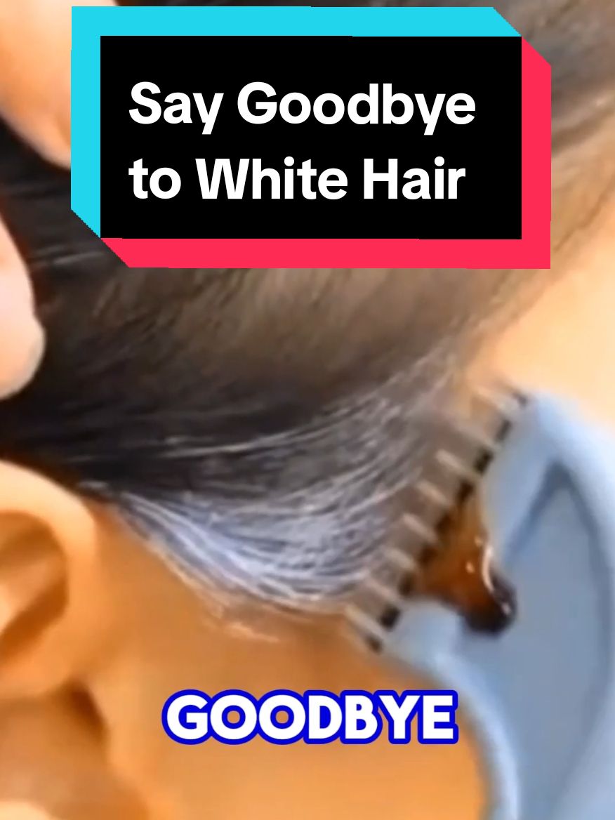 Say goodbye to white hair. It will be black again. #greyhairs #greyhair #grayhairsolution  #grayhair #hairgray #whitehair #recipes  #greyhairdontcare #grayhairdontcare #grayhairsolution  It will definitely darken your hair, and also make it grow very quickly! #Recipe #remedy #naturalremedy #naturalremedies 