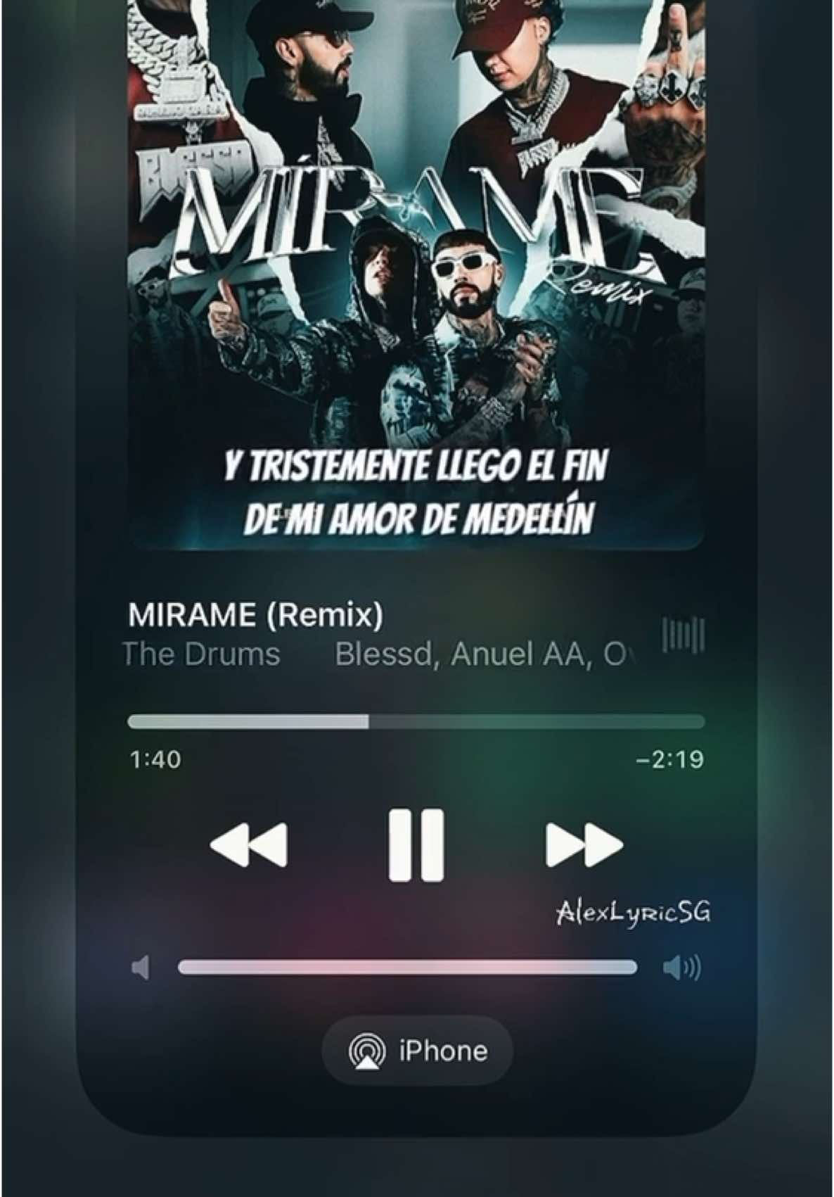 #blessd #anuel #anuelaa #rhlm #rhlm👹 #mirame #mirameremix #fyppp #fypシ゚viral #videoviral #viral #videoviraltiktok #letras #fyp #letrasdecanciones🎧🎶 #lyrics_songs #lyricsvideos #hazmeviral #hazmeviraltiktok #parati #foryou #paratiiiiiiiiiiiiiiiiiiiiiiiiiiiiiii #foryou #foryoupage #colombia #puertorico