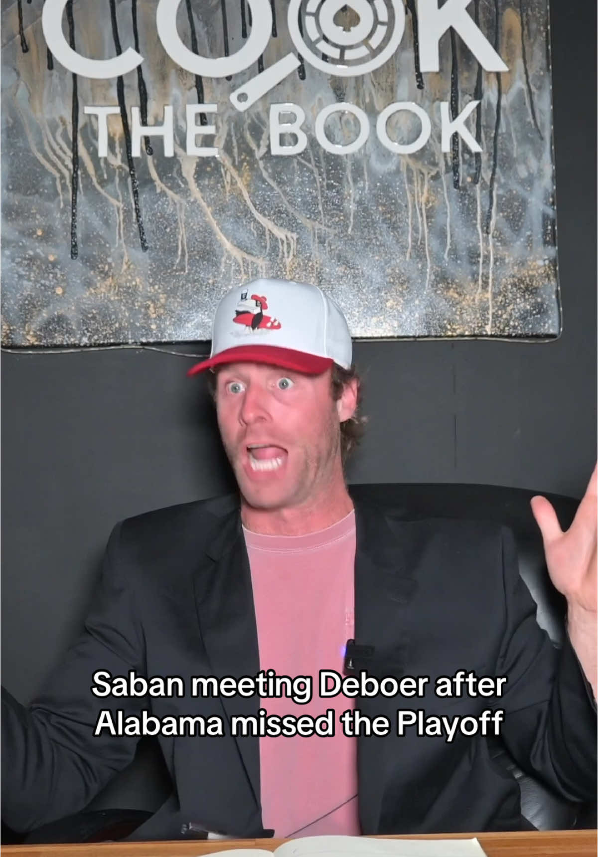 Can’t even imagine what Nick Saban is saying to Deboer after Alabama missed the college football playoff #football #cfb #CollegeFootball #comedy #sketch #sports 