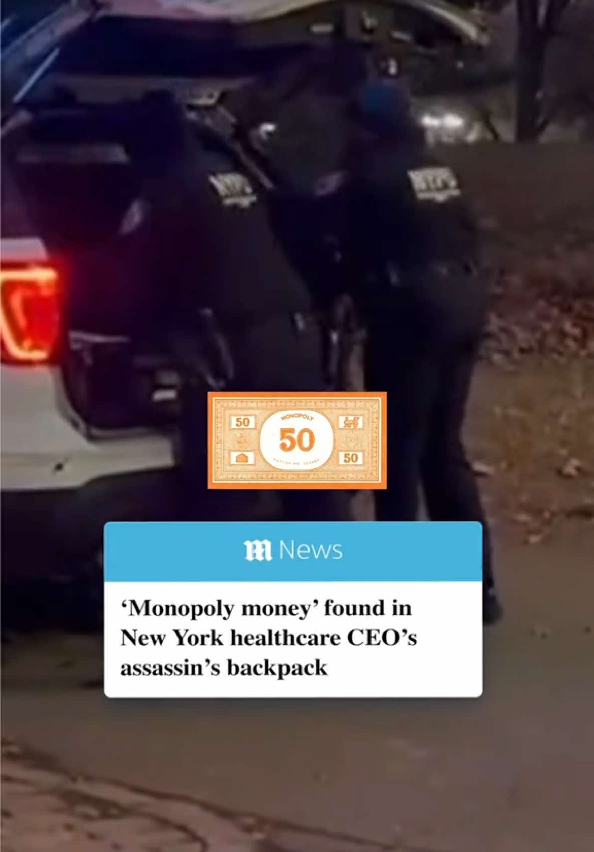 A backpack found by officers in the hunt for UnitedHealthcare CEO Brian Thompson's killer did not contain the murder weapon, according to reports. Authorities looking for the individual responsible for gunning down Thompson in the early hours of Wednesday morning found the backpack inside Central Park on Friday. Sources have since told Bloomberg and NBC News that a jacket was found inside alongside Monopoly money. Police sources couldn't elaborate on if the jacket found was the same one seen in surveillance images. The backpack was taken to a forensic laboratory on Friday evening for examination after it was discovered. Find out more on Dailymail.com #news #nyc #ceo #update 