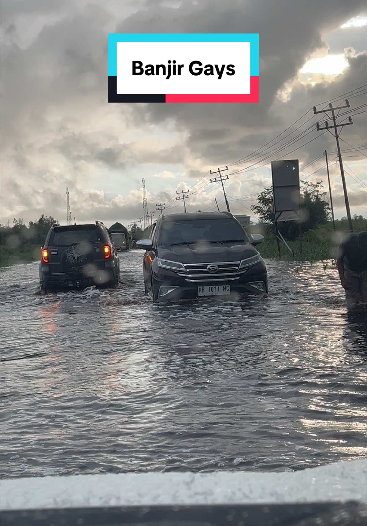 Banjir jalan galang anjungan #fyp #fypシ #viral #jj #amanrayachannel 