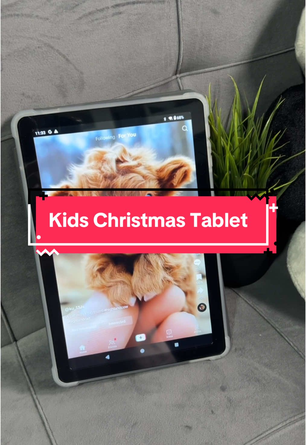 Kids Christmas Tablet Set 🎄 #tablet #android #kidstablet #androidtablet #christmasgifts #presents #roblox #gaming #tiktokmademebuyit 