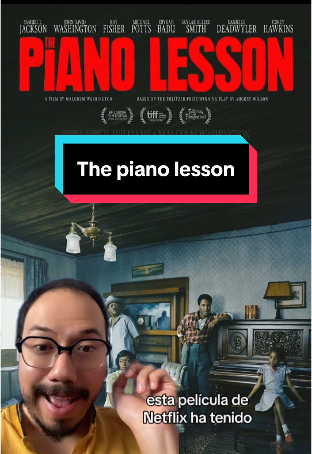 The piano lesson una peli de @Netflix Latinoamérica que podria llegar al Oscar #peliculas #peli #pelicula #cine #cinema #peliculasrecomendadas #recomendacionesdepeliculas #thepianolesson 