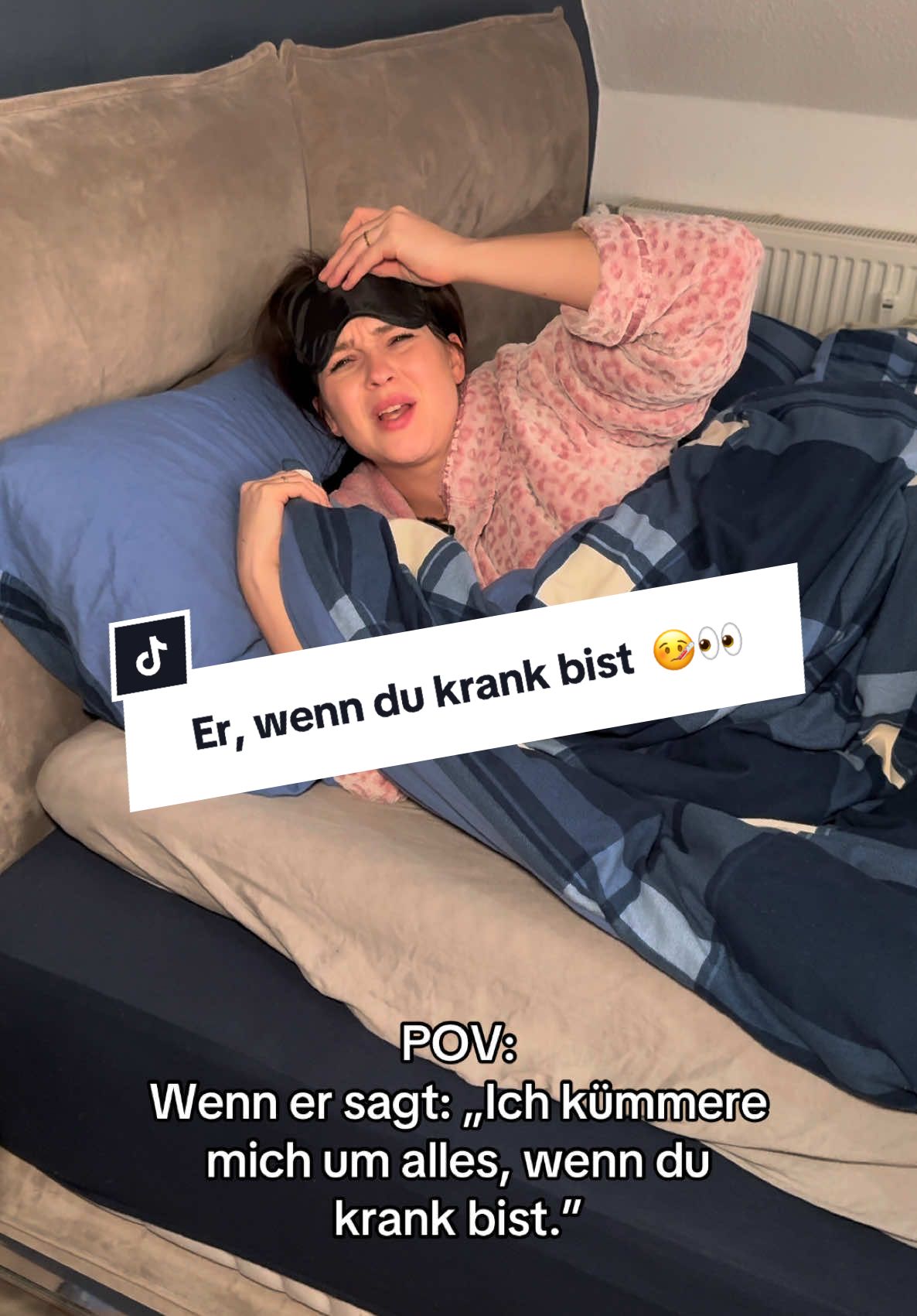 Wie er sich in Wirklichkeit kümmert 😳