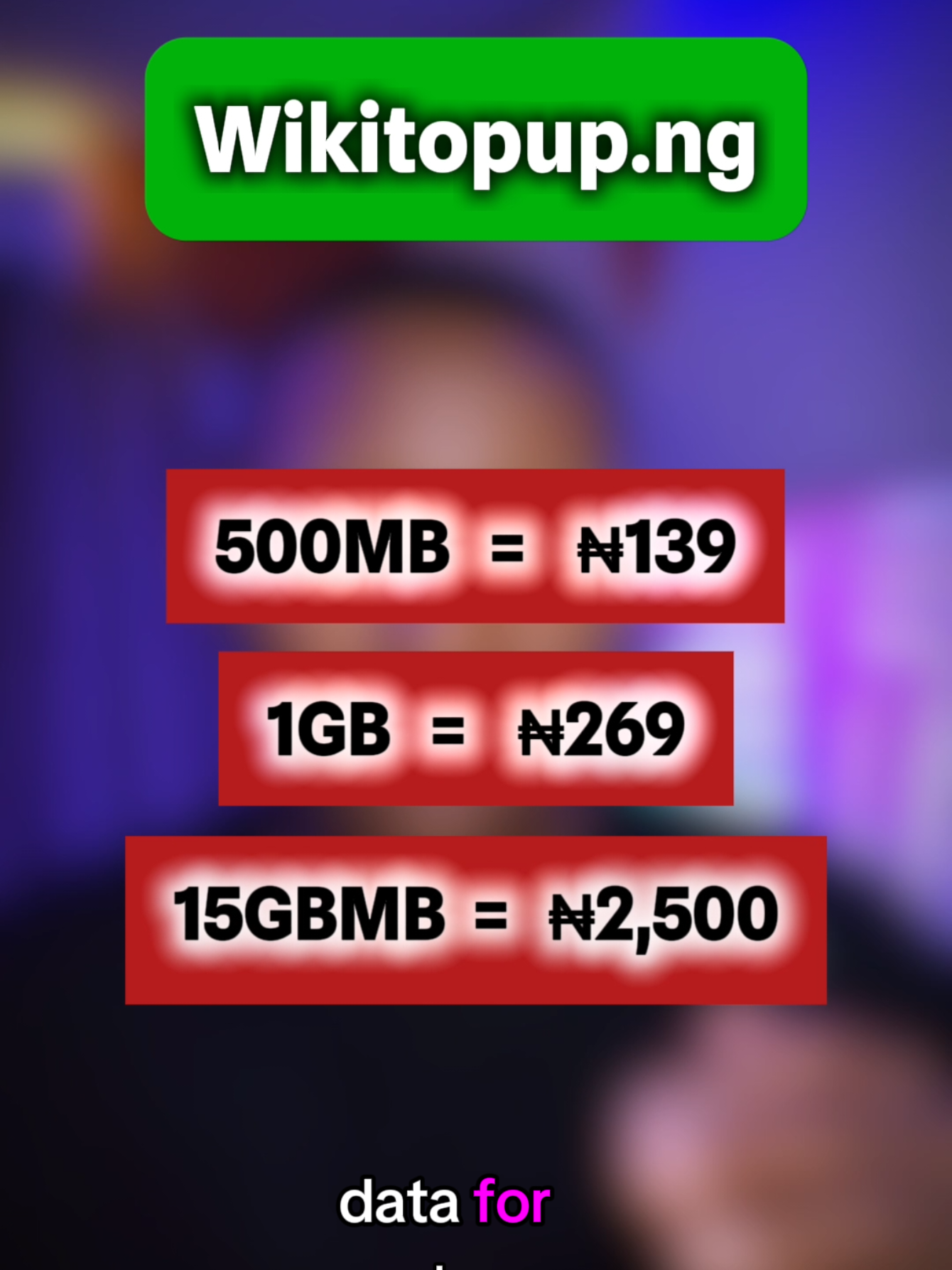 Buy cheap and affordable data bundles with as low as #150 , Get 1GB #235 , 3.5GB #649 , 15GB #2 ,500 on all network  Simply visit: wikitopup.ng  #Mtn #Airtel #Glo #9mobile #Nigeria #Databundle #Wikitopup  cheap mtn data plan in nigeria,  cheap mtn data offers 2024,  cheap data airtel cheap data 2024, cheap data on mtn 2024, cheap data for all network cheap data bundle, affordable data app, affordable data deals, affordable data for students, affordable data buying sites, affordable data affordable data vtu website, affordable data on mtn affordable data packages affordable data bundle code, affordable data 2024,