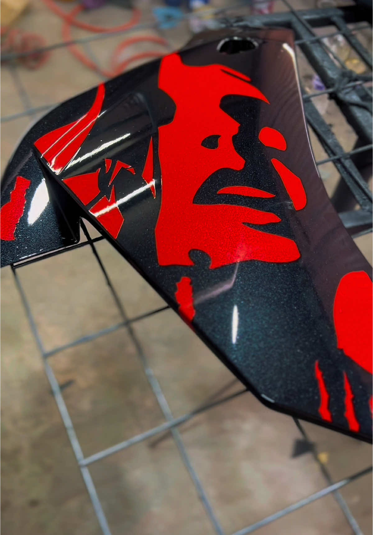 Custom paint on cbr250 #cbr250rr 