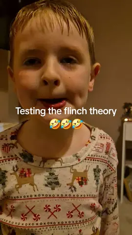 I knew he would do it back 🤣🤣 #fyp #hannah #Love #flinch #mumsoftiktok #happy #son #mumlife #trending #funny #myboy #rascal 