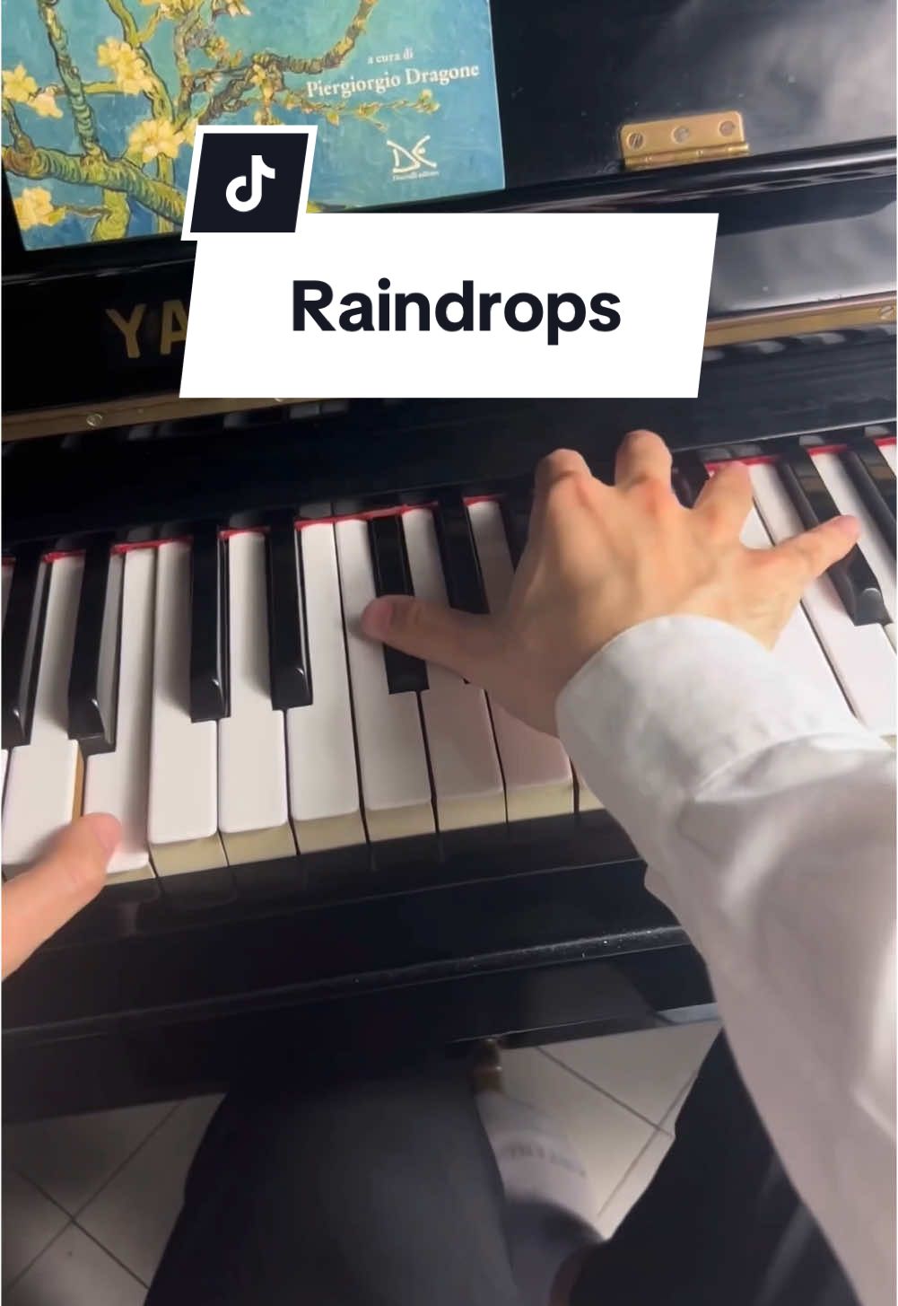 Raindrops #raindrops #piano #music 