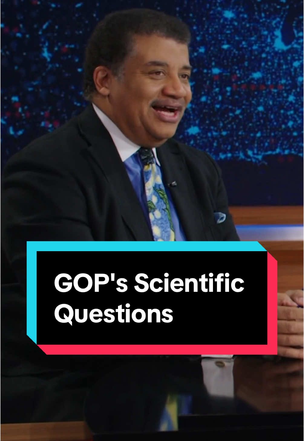 @Ronny Chieng asks Neil deGrasse Tyson (@StarTalk) all the scientific questions the GOP never asked #DailyShow #Trump #Science #MTG 