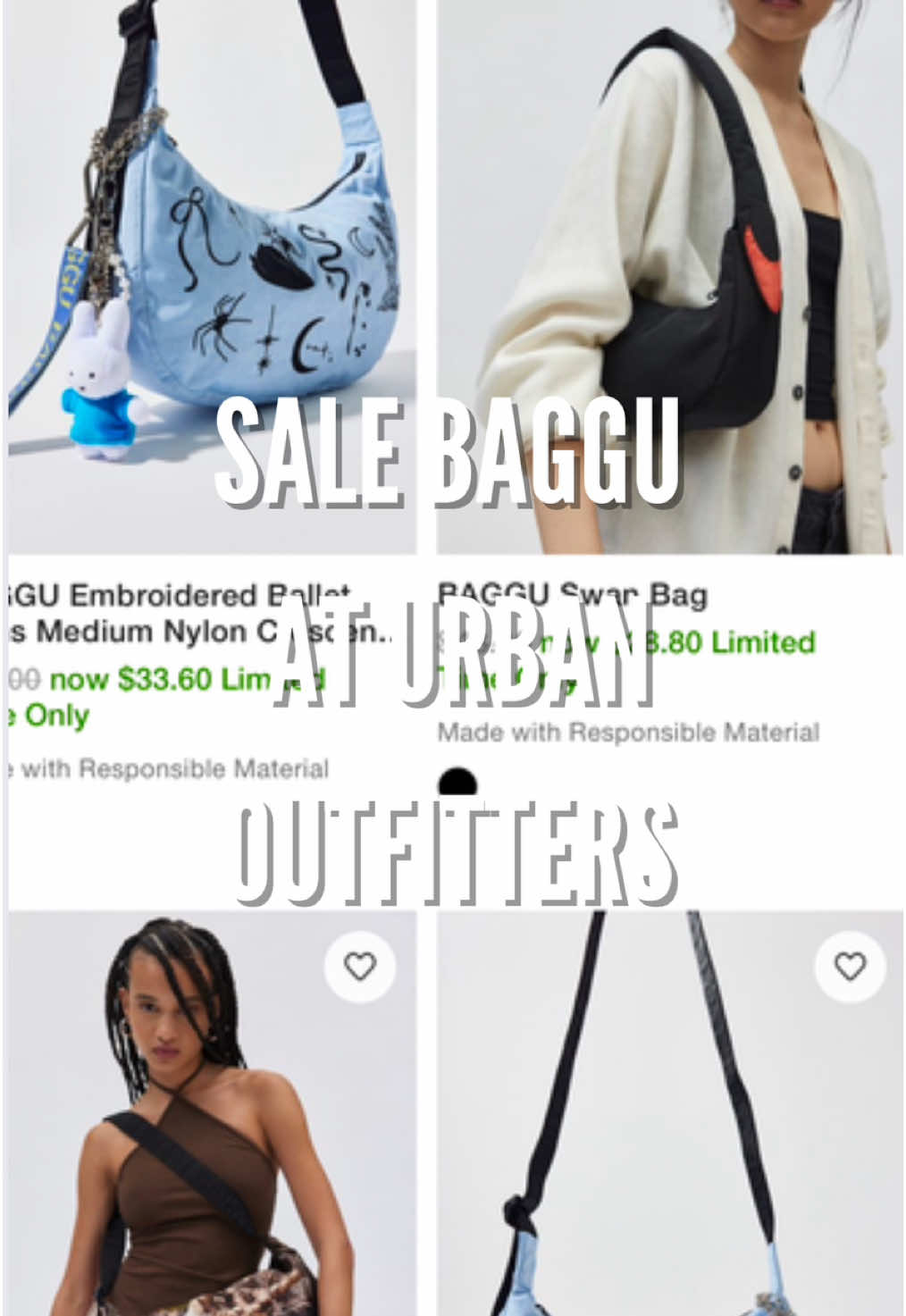 sale BAGGU alert! black swanggu for just under $29 at @Urban Outfitters @BAGGU #baggu #baggusale #bagguswan 