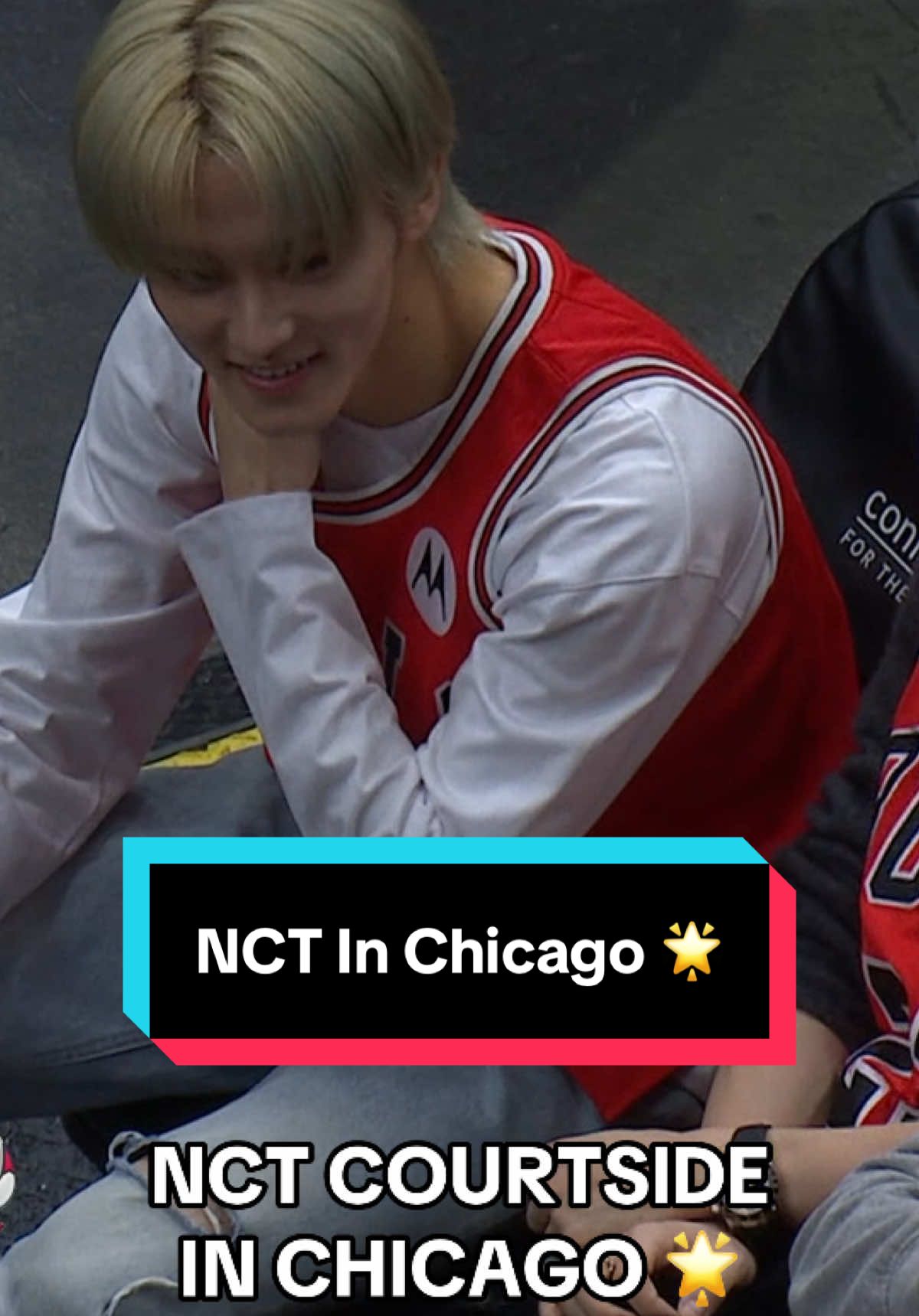 NCT in Chicago 👏🌟 @Chicago Bulls #NBA #Basketball #Bulls 