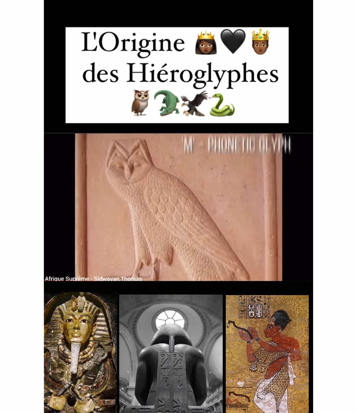 #hieroglyphs #omotunde #cheikhantadiop #theophileobenga #egypte #egypt #kemet #nubia #senegal #congolaise #congolaise #freecongo #americain #america #guadeloupe #martinique #guyane #reunion #243 #242 #senegal#dakar #cotedivoire #nigeria #gabon #paris #diaspora #spiritualite #spiritualiteafricaine #religion #tradition #traditionafricaine #eglise #vatican #italie #rome #france #fyp  #pourtoi