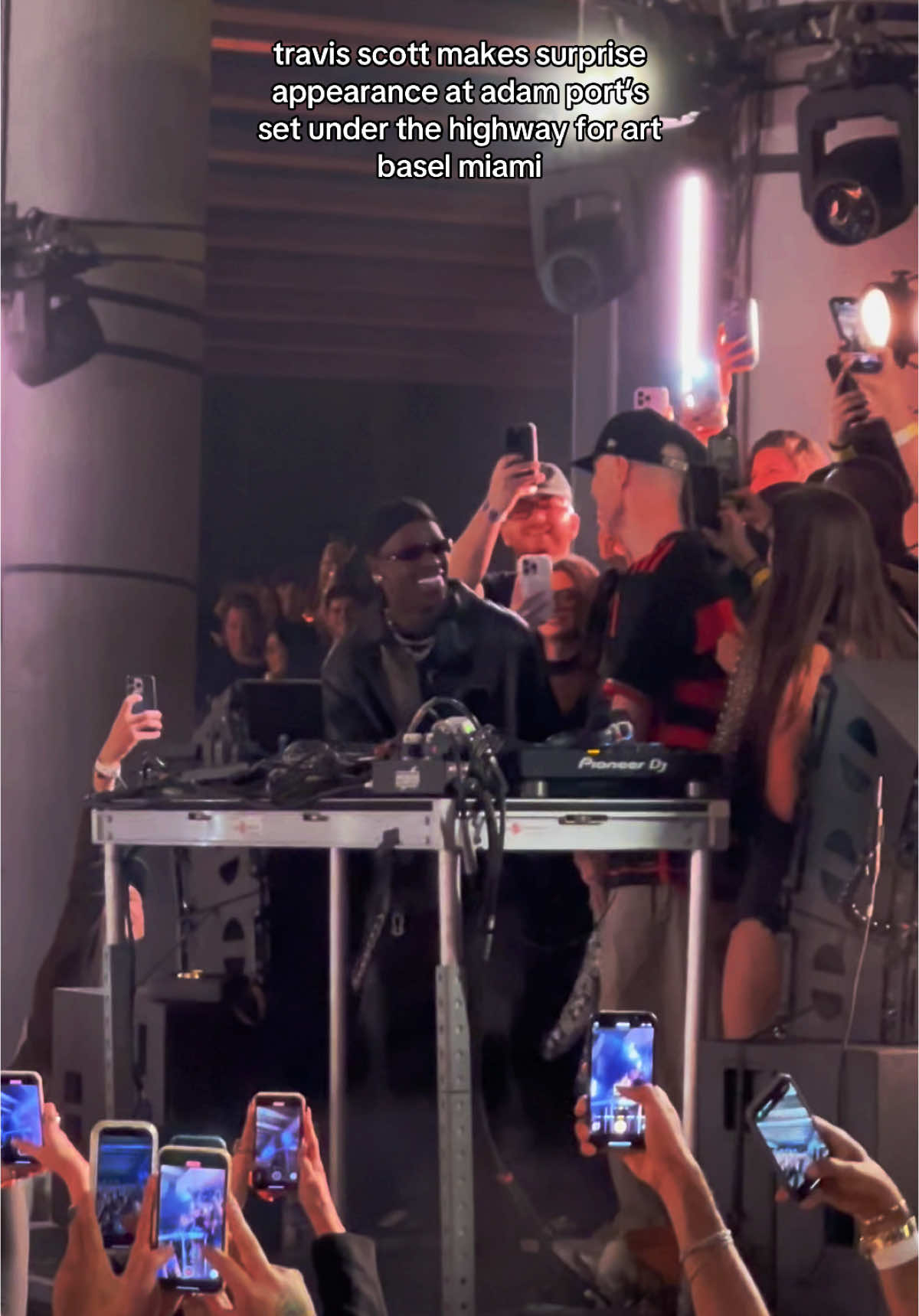 travis scott x keinemusik >>> #artbasel #miami #lot11 #skatepark #adamport #keinemusik #travisscott 