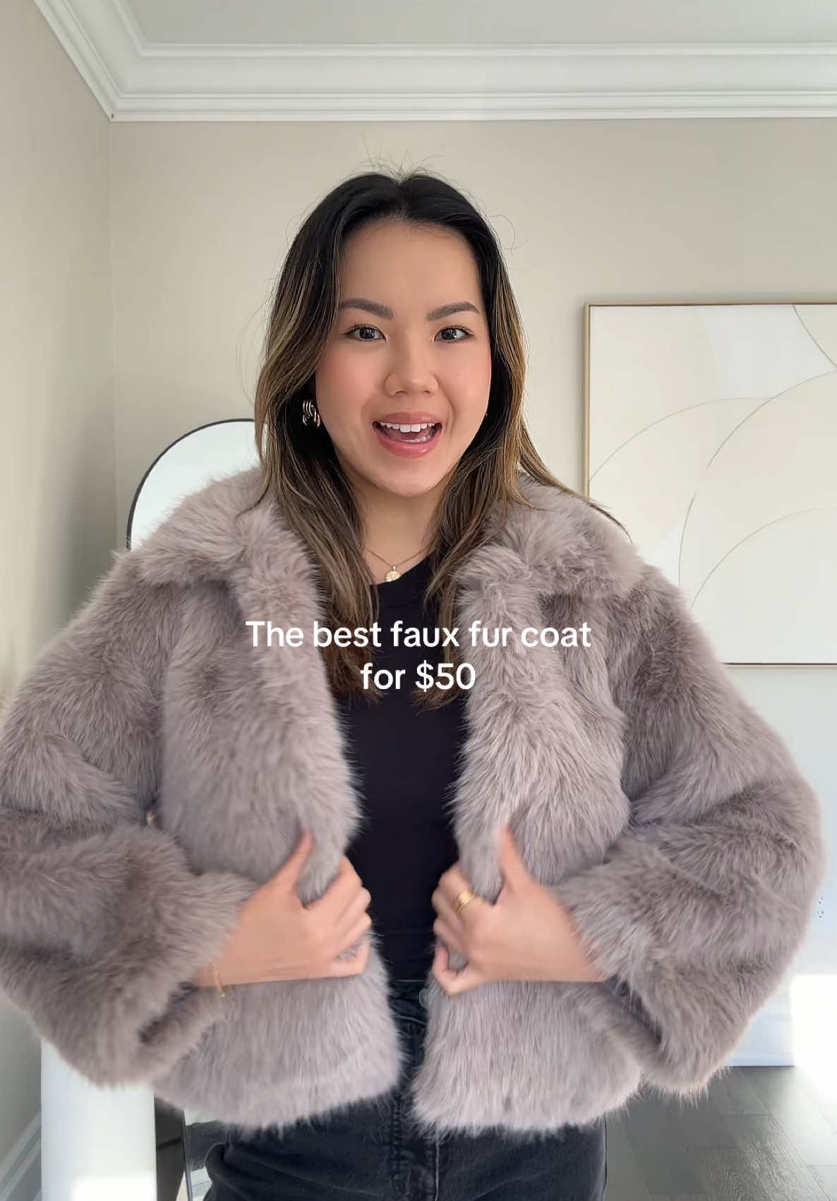 Its such a good find!! Lmk if you have questions💗 #furcoat #fauxfur #wintercoat #fashion #fashiontiktok #outfit #OOTD #fashionhacks #petitefashion #tryonhaul #fyp @gap 