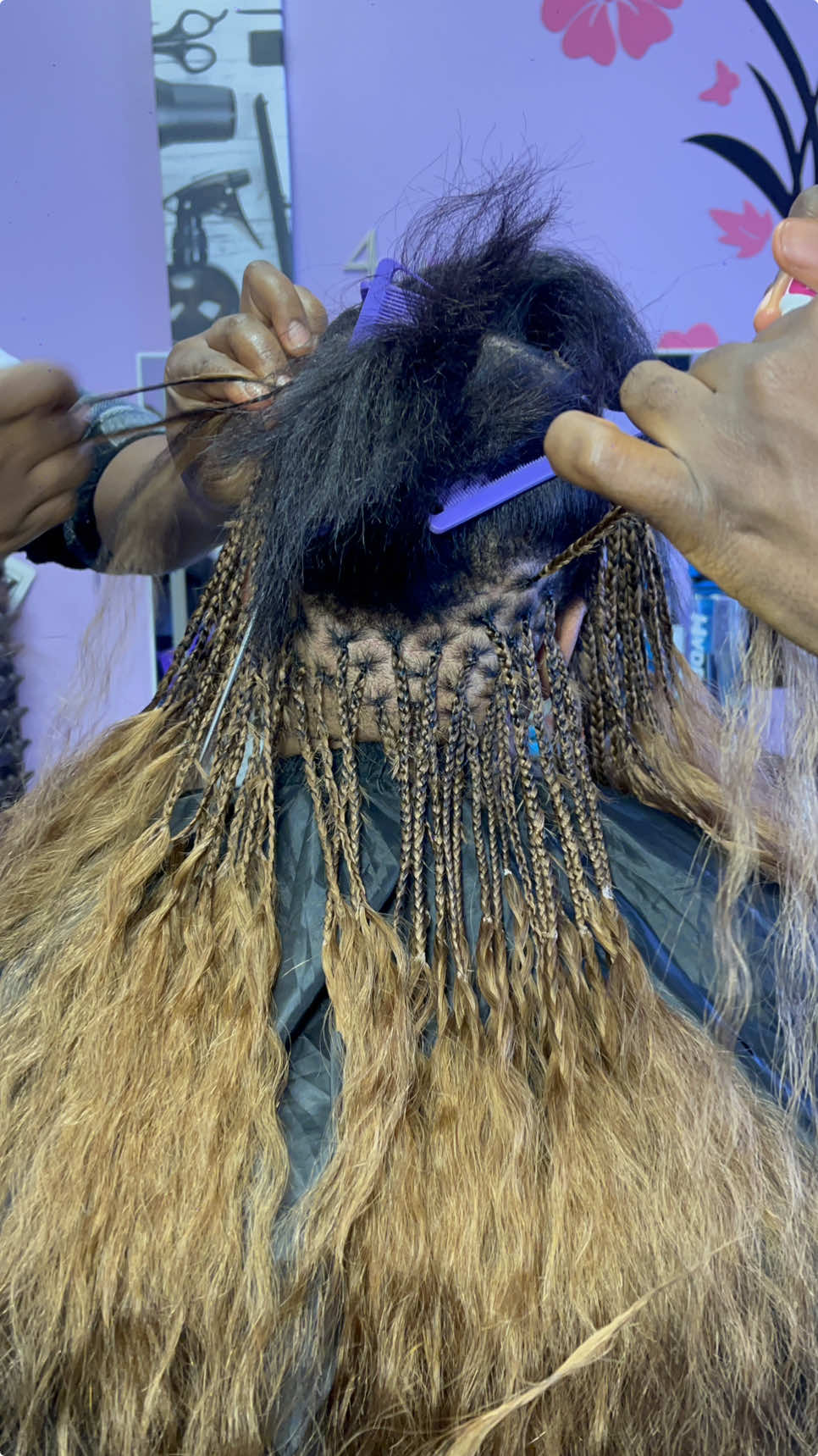 We love Ms.V 😂😍 girl boss for sure! Complimentary vacation loyalty rewards program is live, call or walk in and let us know if you have any questions 📍8307 Annapolis Rd, New Carrollton, MD OPEN 4AM TO 8PM  ☎️ 240 507 7414 #magicfingersbraiding   #dmvhairsalon #dmvbraider #dmv #braids #microbraids #fyp #knotlessbraids #hairinspo #blackgirlhair #knotlessdmvbraider #dmvbraids #marylandhairstylist 