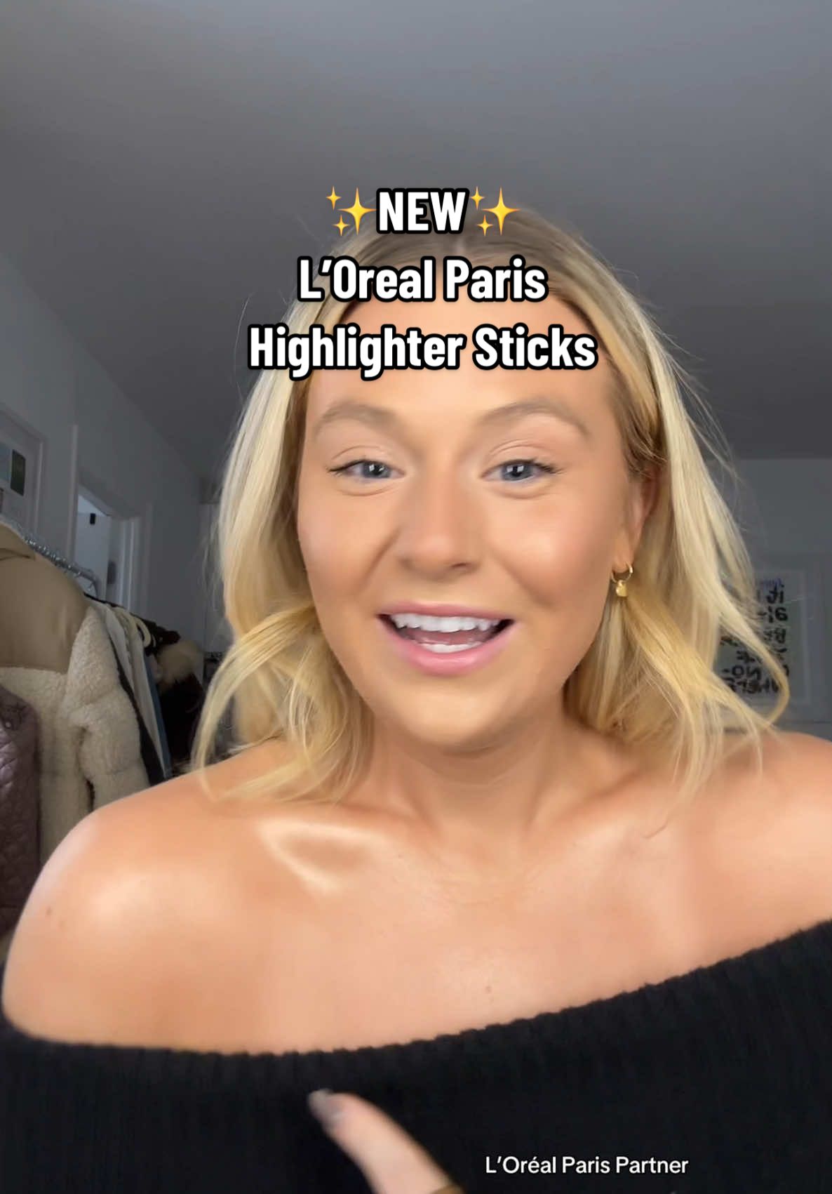 NEW @loréal paris usa Lumi highlighter sticks 🪐🕊️✨🤍 #LorealParisPartner #loreal #beautyhacks #makeup #highlighter #affordablemakeup #drugstoremakeup #tiktokshopholidayhaul 