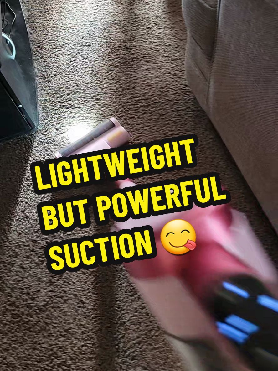 Great buy! This rechargeable vacuum is lightweight but picks up great! #holidayhaul #tiktokchristmas #giftidea #giftguide #vacuum #cleanhouse #doghair #aesthetic #cleaningtools