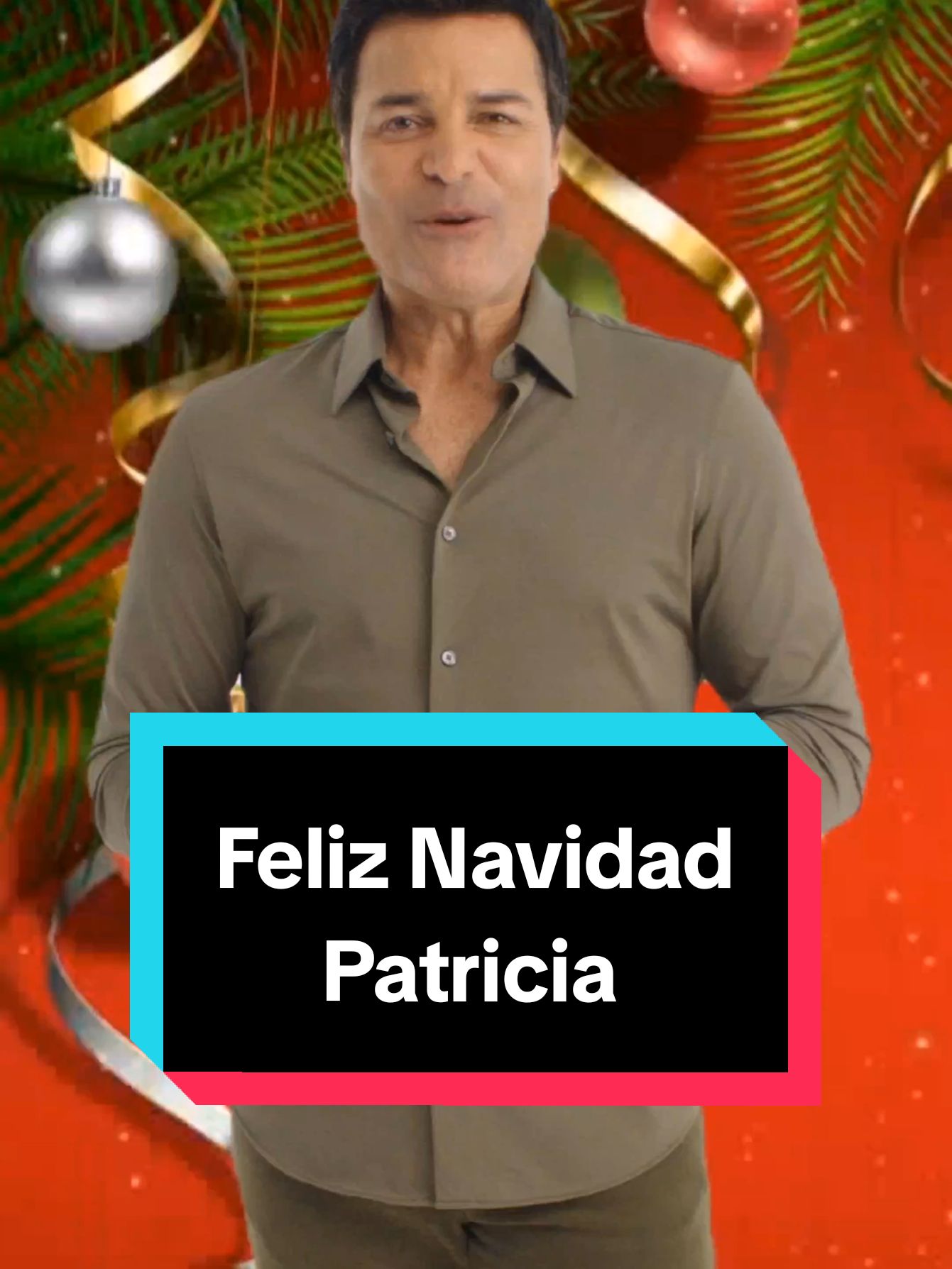 Feliz Navidad Patricia #feliznavidad #salydochayanne #fyp #viral #tendencia #añonuevo #chayanne 