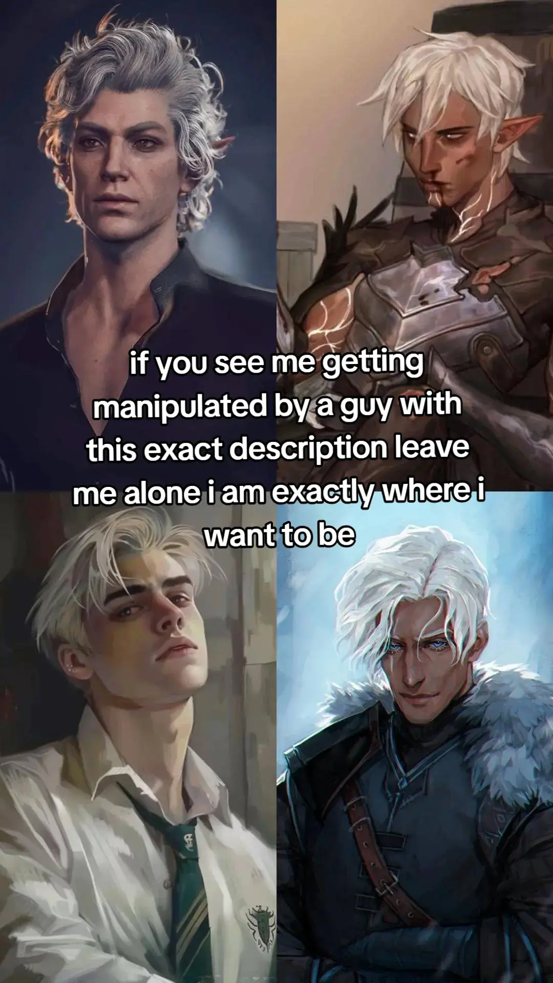 #astarion #dracomalfoy #fenris #rune #whitehair #bookboyfriend 