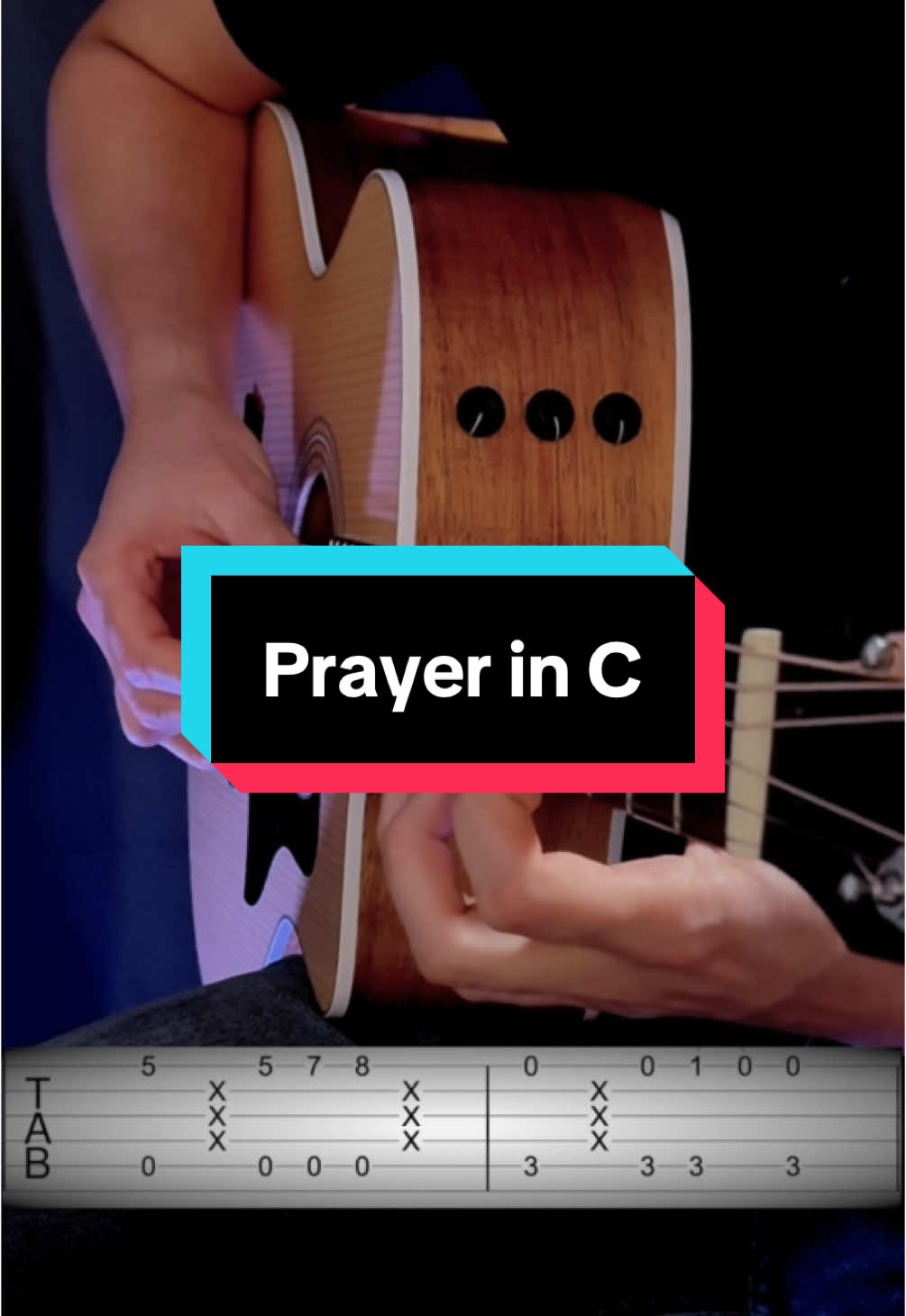 Prayer in C - Lilly Wood and the Prick #guitar #guitarra #howtoplayguitar #guitartutorial #6string #music #fypシ 