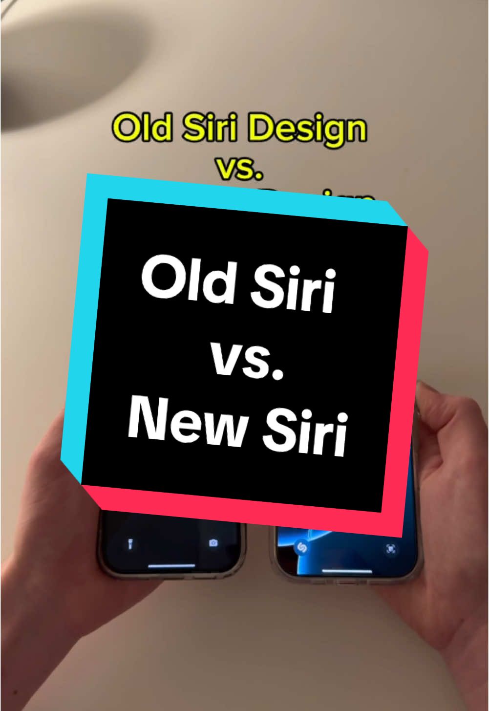 Do you think the new one looks good 👀❓#iphone #siri #design #new #ui #newlook #iphone15 #iphone16pro #applewithleon 