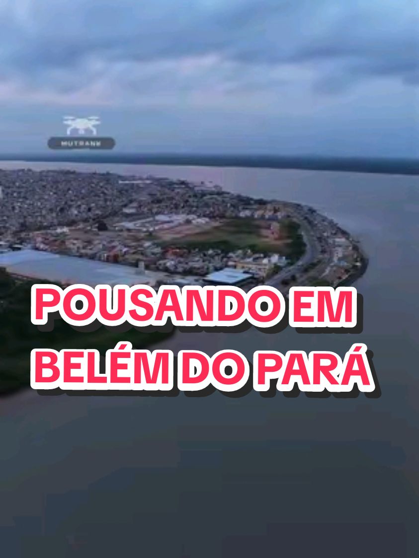 Nossa aeronave pousando no Aeroporto de Belém no Portal da Amazônia ❤️ #belemdopará #fy #drone #aviao #aeroporto #amazonia 