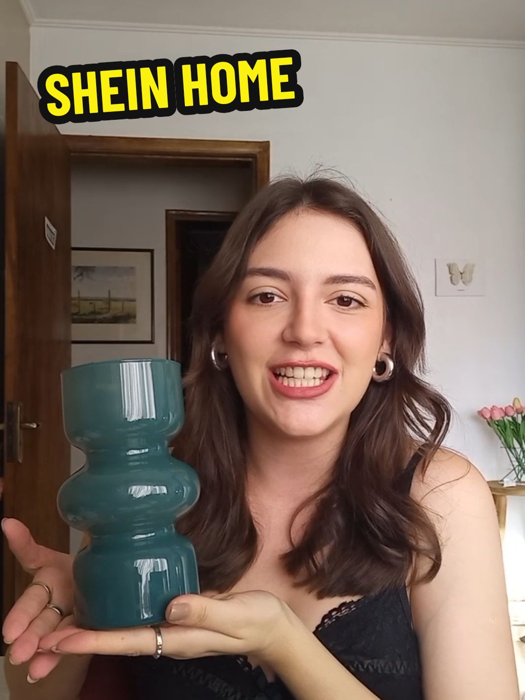 simplesmente ✨️apaixonada ✨️ pelos meus itens da SHEIN HOME! Cupom: GiovannaOjedaQ4 💖 Id dos itens aqui:  Cortina 25629021 Vaso 22211024 Sunset Lamp 46234659 Tapete Branco Felpudo 13627121 Luminária de flor 30698761 Tapete Cinza 33239287 código de pesquisa: XE594 @SHEIN @SHEIN Brasil #SHEINhome #SHEINappliances #saveinstyle #SHEIN #ad #loveshein