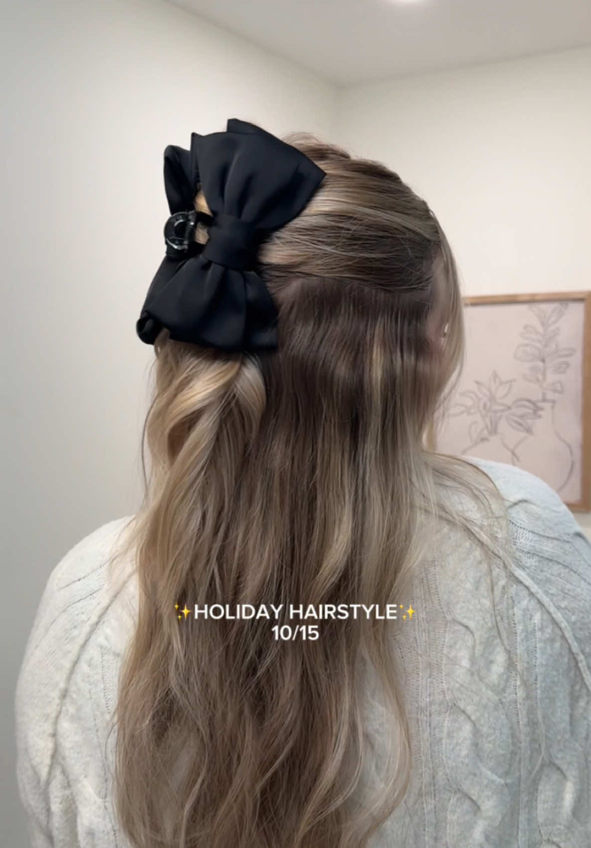 Found these clips at tjmaxx for $2!! So festive 🎄✨ #hairstyles #holidayhairstyle #bowhairstyle #hairideas #hairinspo #pinterestinspired #beautylover #beautycontent #hairseries #hairstyletutorial #clawcliphairstyles #lifestylecreator #CapCut 