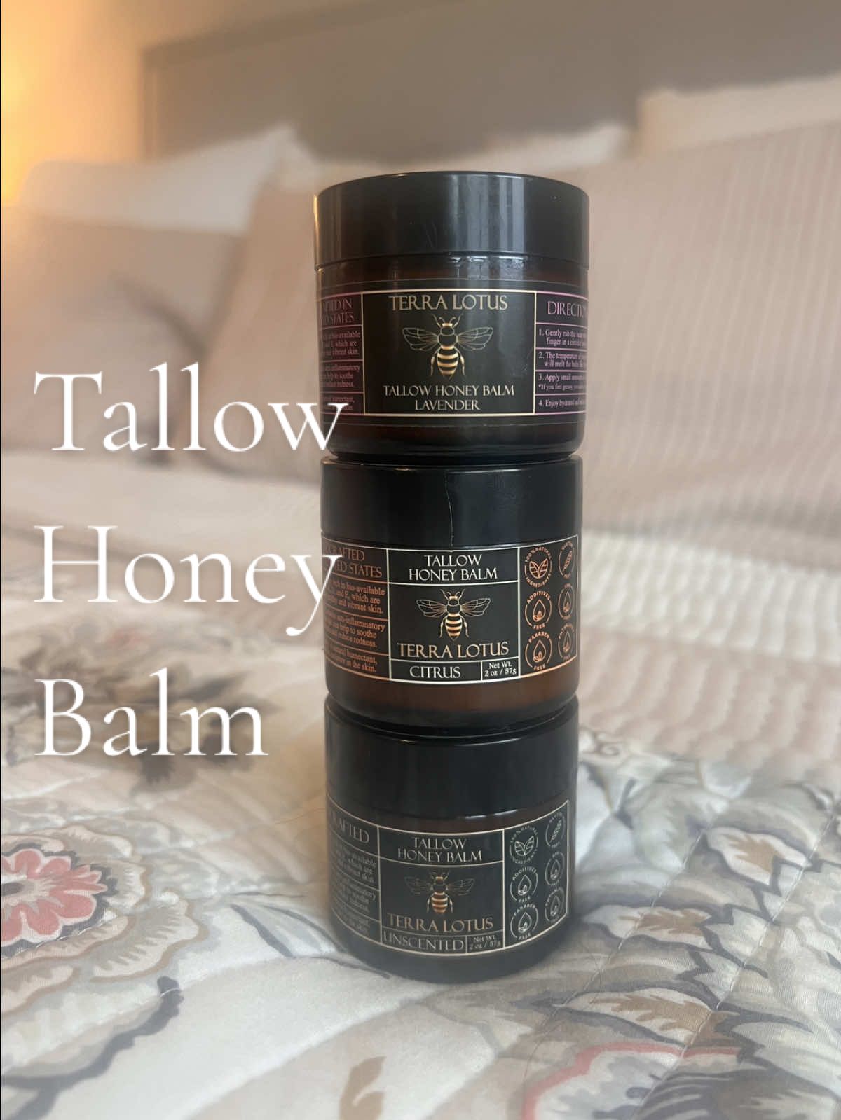 Replying to @Addy Lee Tallow Honey Balm is The only moisturzer i will ever need. #tallowskincare #tallowhoneybalm #naturalskincare #over40skincare #skincareroutine #greenscreenvideo 