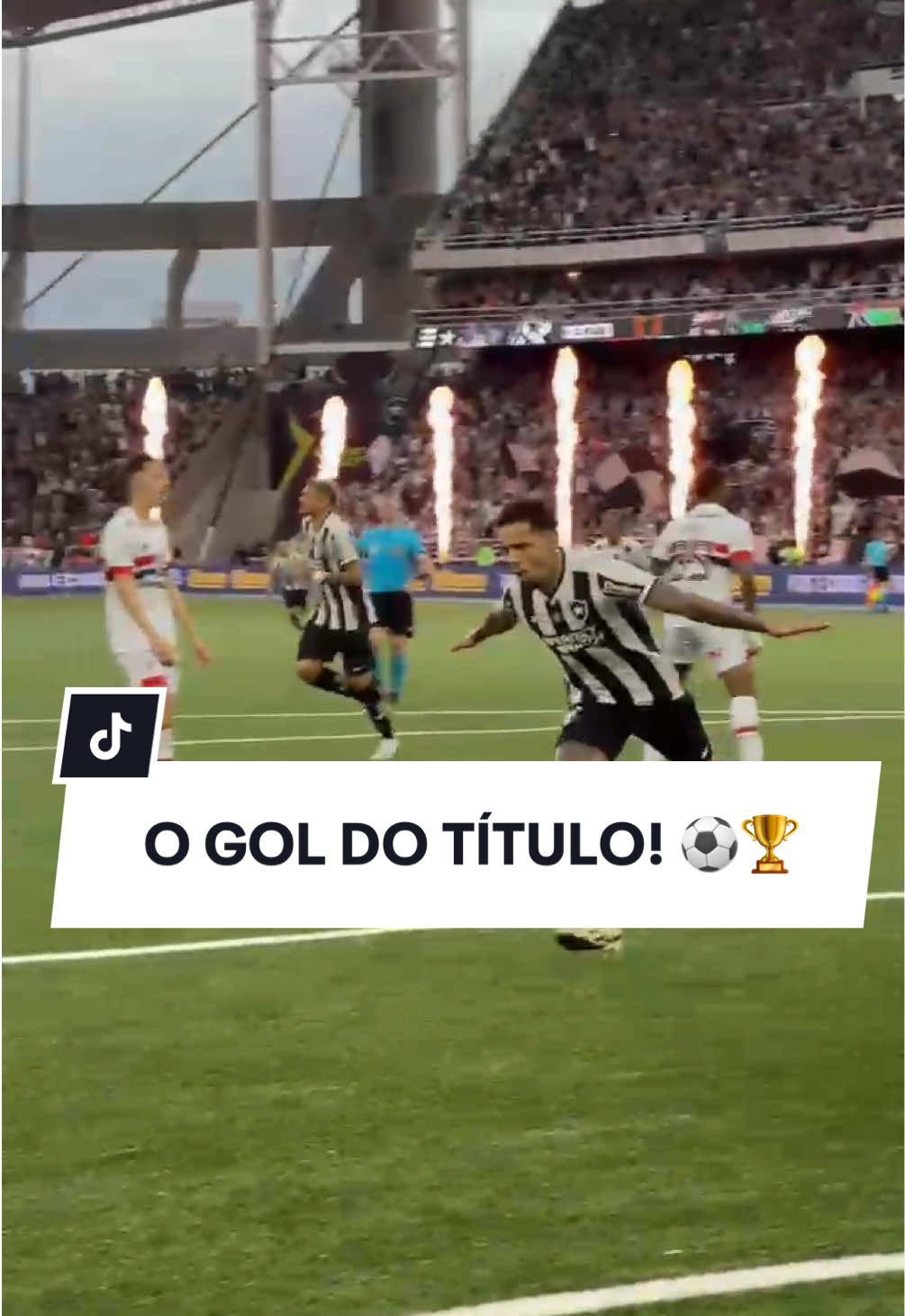 É O GOL DO TÍTULO BRASILEIRO! 🏆🇧🇷 Gregore marcou nos acréscimos e levou a Família Botafogo ao delírido no Nilton Santos! 🔥⭐️ #BOTAFOGOCAMPEÃO #TEMPODEBOTAFOGO #botafogol #futebol #gol #título #brasileirao #gregore 