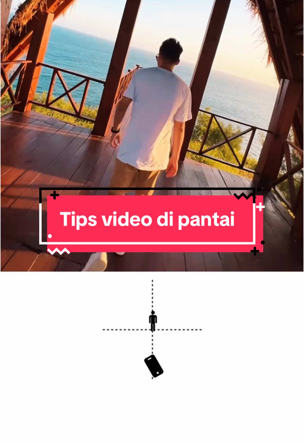 Persiapan liburan akhir tahun!  Ga cuma budget sama itinerary aja yg harus disiapin, konsep konten juga harus ada loh.  Nih gue kasih inspirasi gerakan kamera yang bisa lo coba pas liburan di pantai!  #iphonevideography #iphonecamera #videoliburan #videopantai #mobilevideography #cameramovement #traveling #shotoniphone #iphonetricks #capcut 