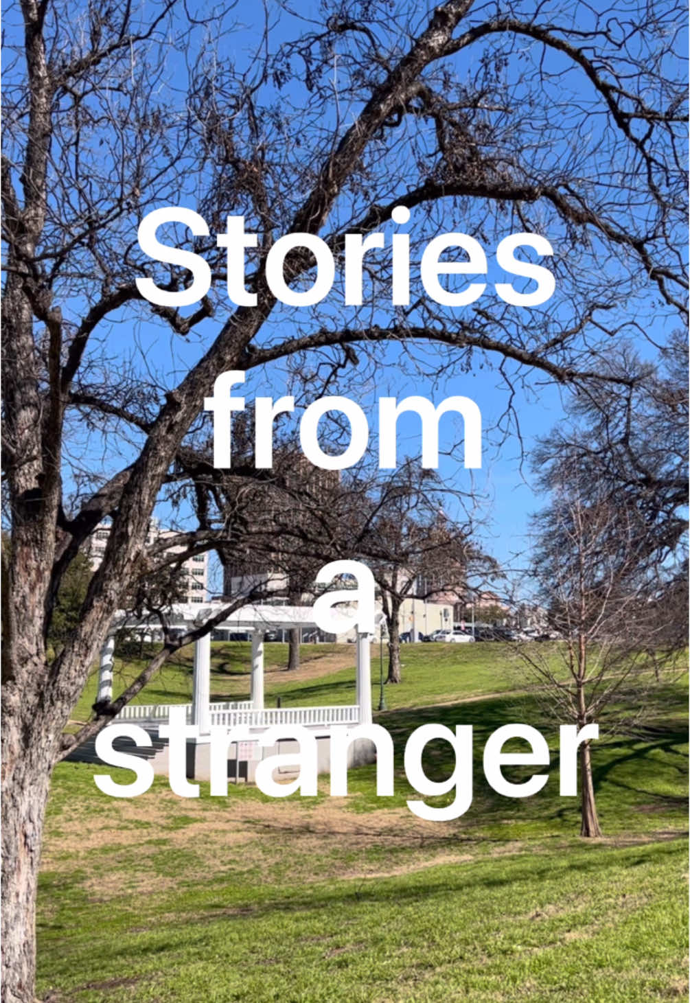 Every stranger has a story, let’s keep listening