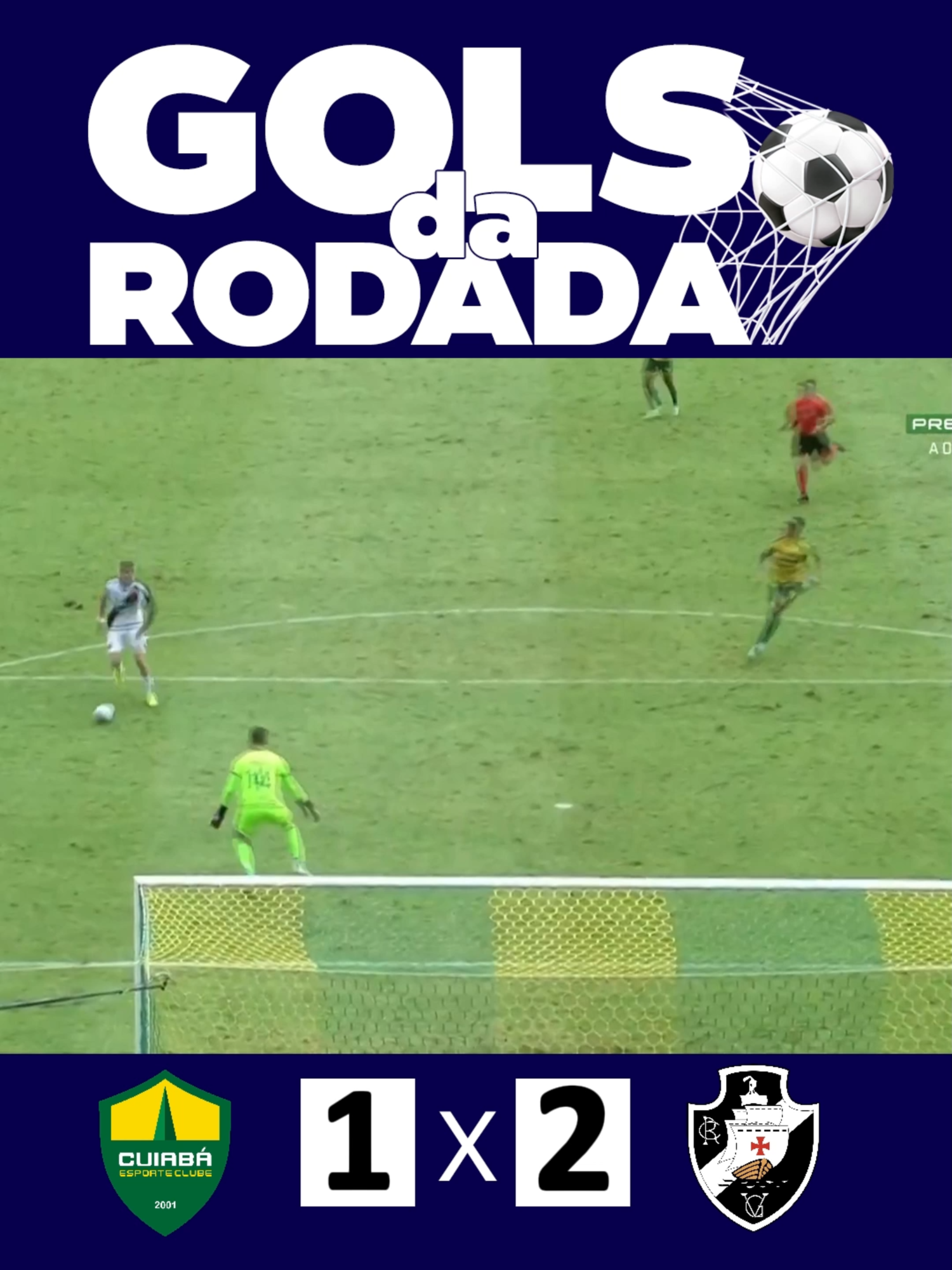 Gols da Rodada, Cuiaba x Vasco #brasileirao #criciuma #vasco