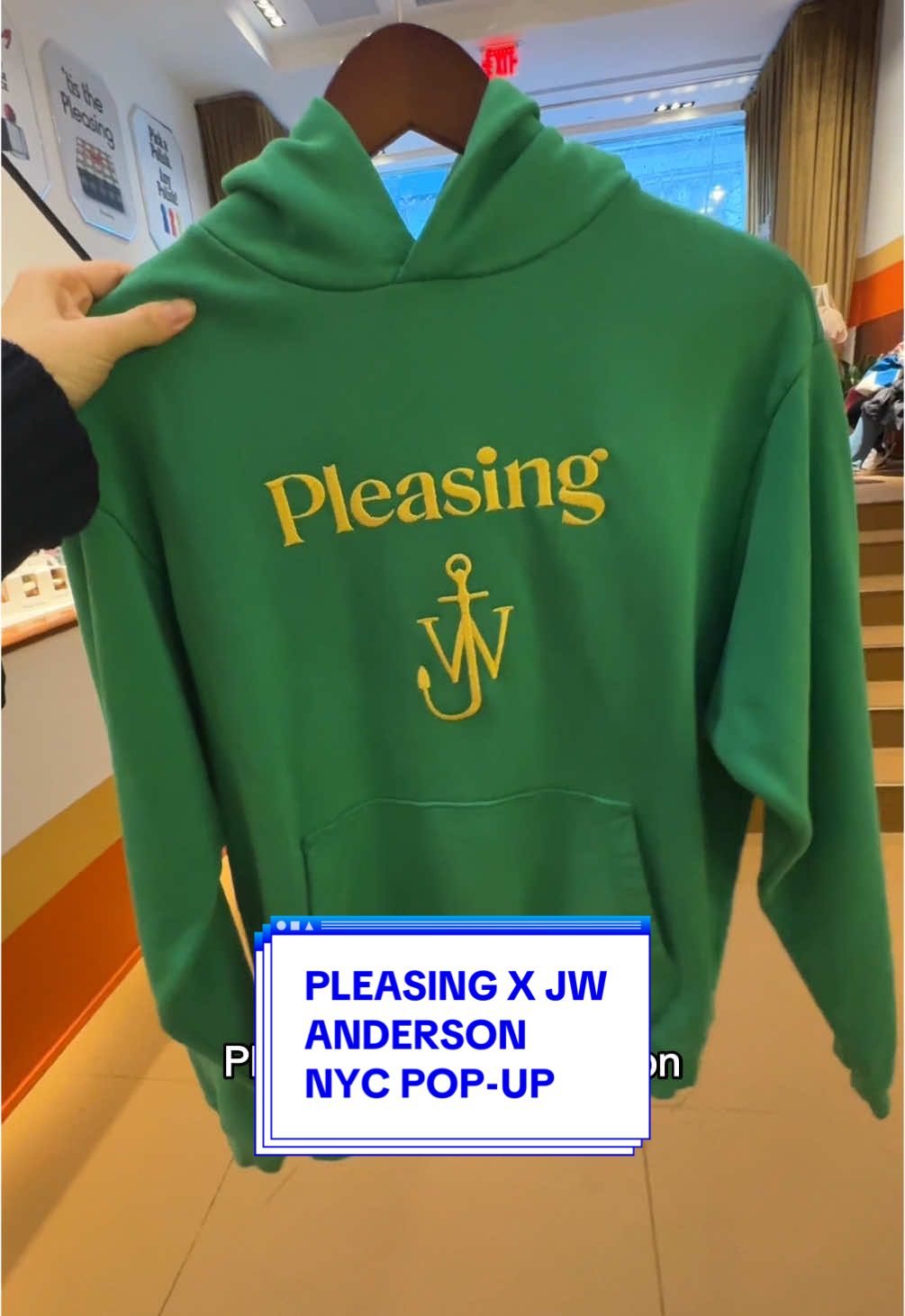 Pleasing x JW Anderson has officially landed in NYC 🍎 Video: Hypebae  #TikTokFashion #pleasing #jwanderson #harrystyles #nyc 