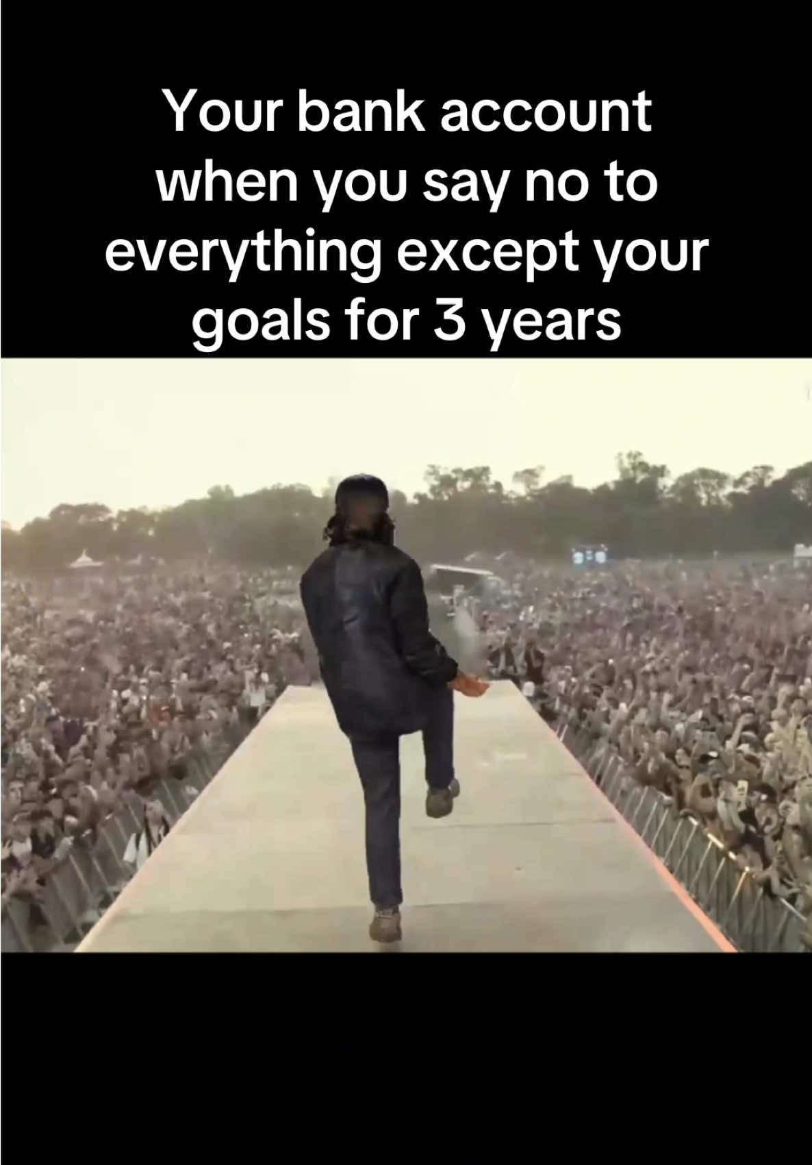 If you’re willing to work exceptionally hard, get rejected, and live below your means for three years…you can beat just about everyone.