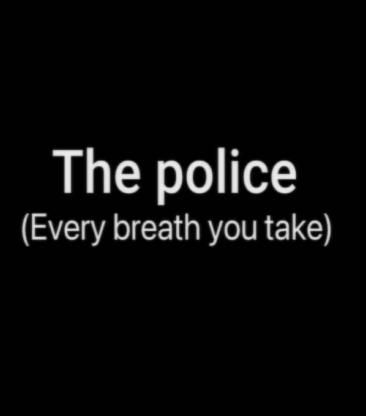 apenas te observando 🫠 #thepolice  #everybreathyoutake  #1990s  #tradução  #tipografia  @TikTok 