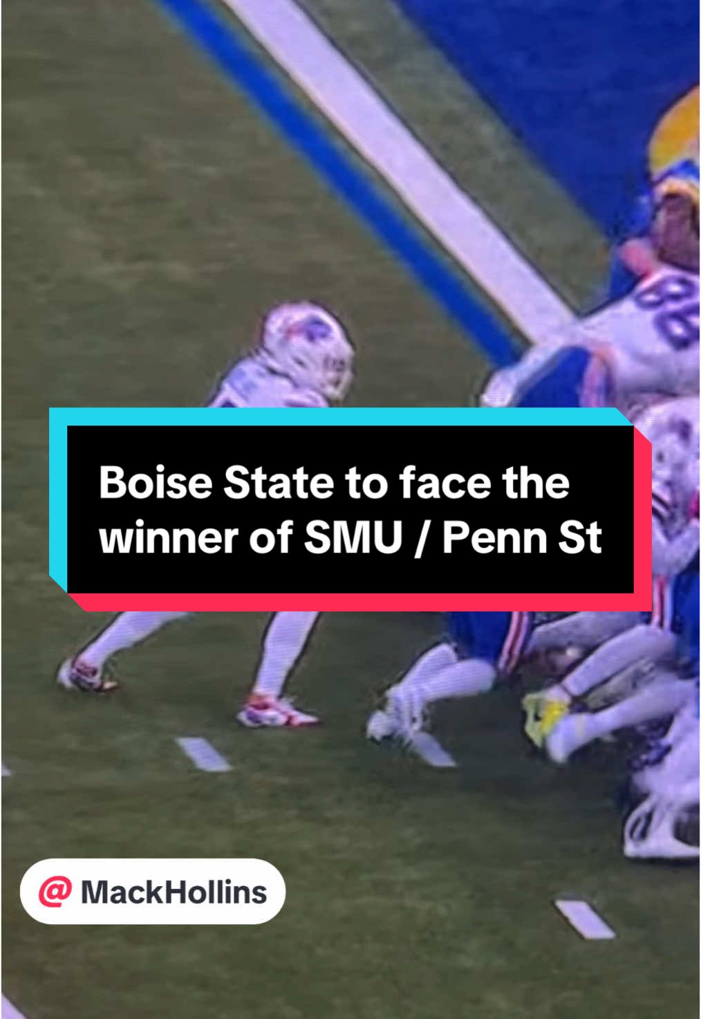 Boise State will surprise everyone…  #ashtonjeanty #heisman #oregon #travishunter #jeanty #gameon #cfbplayoff #bamaout #smu #pennstate 