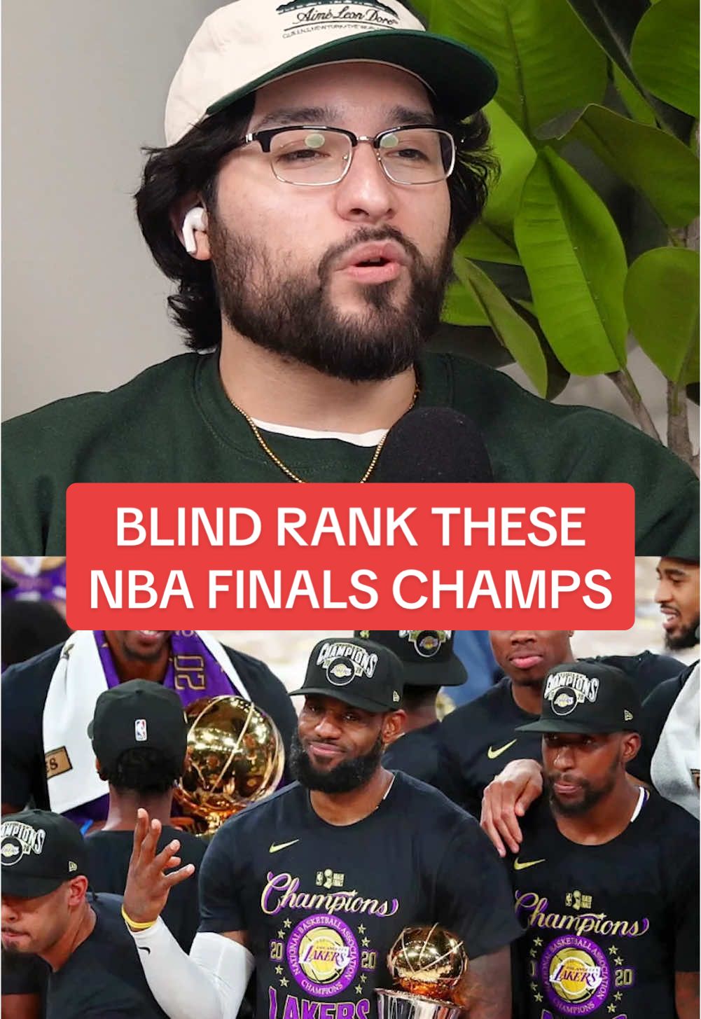 Blind ranking NBA finals champs over the years! #NBA #basketball #sports 