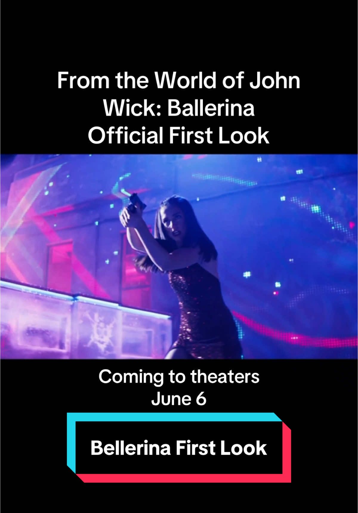 Ana de Armas takes center stage in an extended look at #BallerinaMovie – Coming to theaters June 6. #movietok #filmtok #anadearmas #ballerina #johnwick  