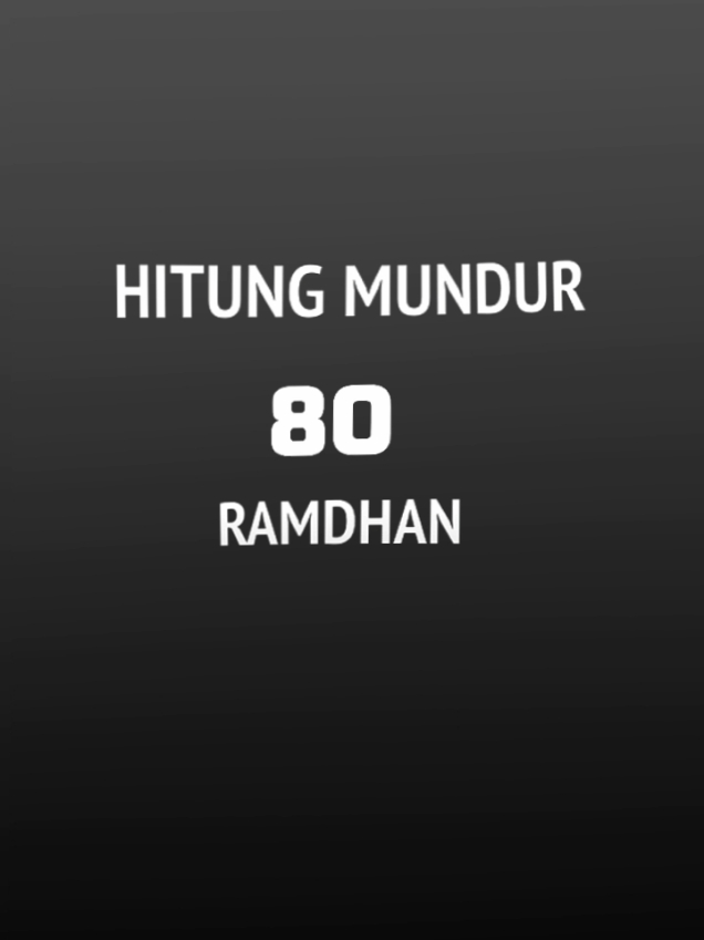 Udah gk sabar Ramdhan 80 hari dan 8 JUM'AT lagi 🥰😘 #assalamualaikum #ramadhan2025 #sahurr #ngabuburitramadhan  #bismillahgif #ramadhan  #semogabermanfaat #fyp #fypramadhanlagitrentiktok 