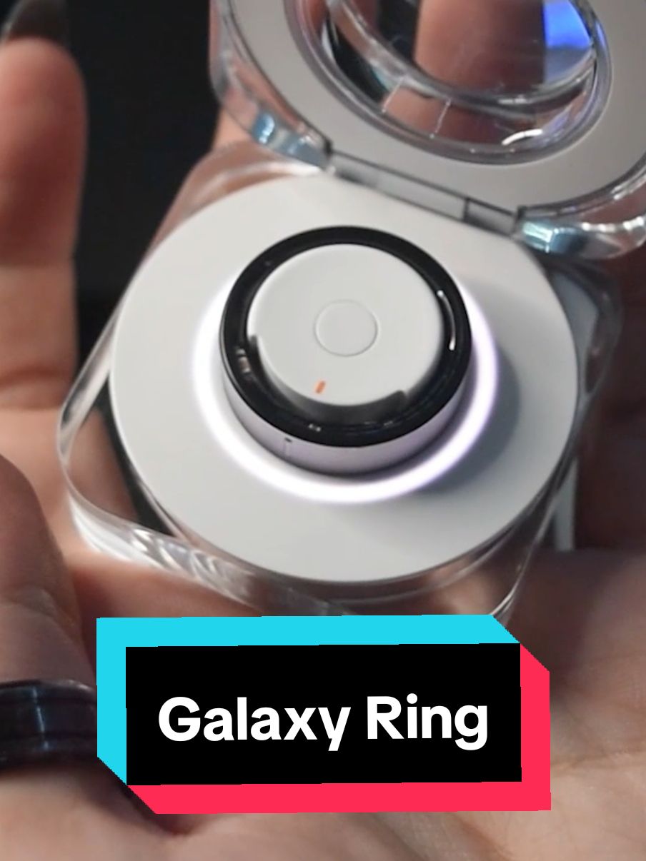 Link del video completo en mi perfil💕  Amo todos los productos galaxy, pero ya teniendo el galaxy watch no es muy necesario el ring  @Samsung México  #samsung #samsunggalaxy #galaxyring #review #unboxing #mexico 