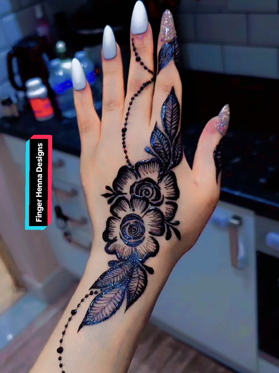 Finger Henna Designs #creatorsearchinsights 