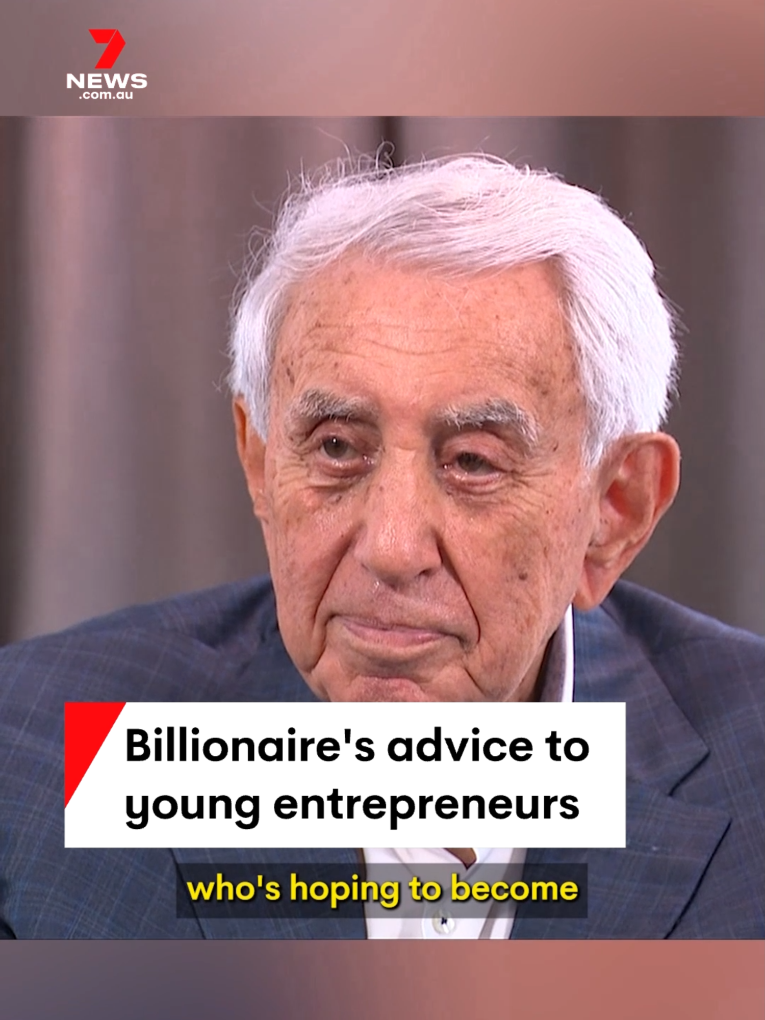 Billionaire Harry Triguboff has mastered how Australia's property market moves, now revealing his advice for aspiring business men and women. #business #businessowner #businessman #businesswoman #entrepreneur #billionaire #ceo #md #managingdirector #finance #advice #businessadvice #businesstips #businessmindset #7NEWS